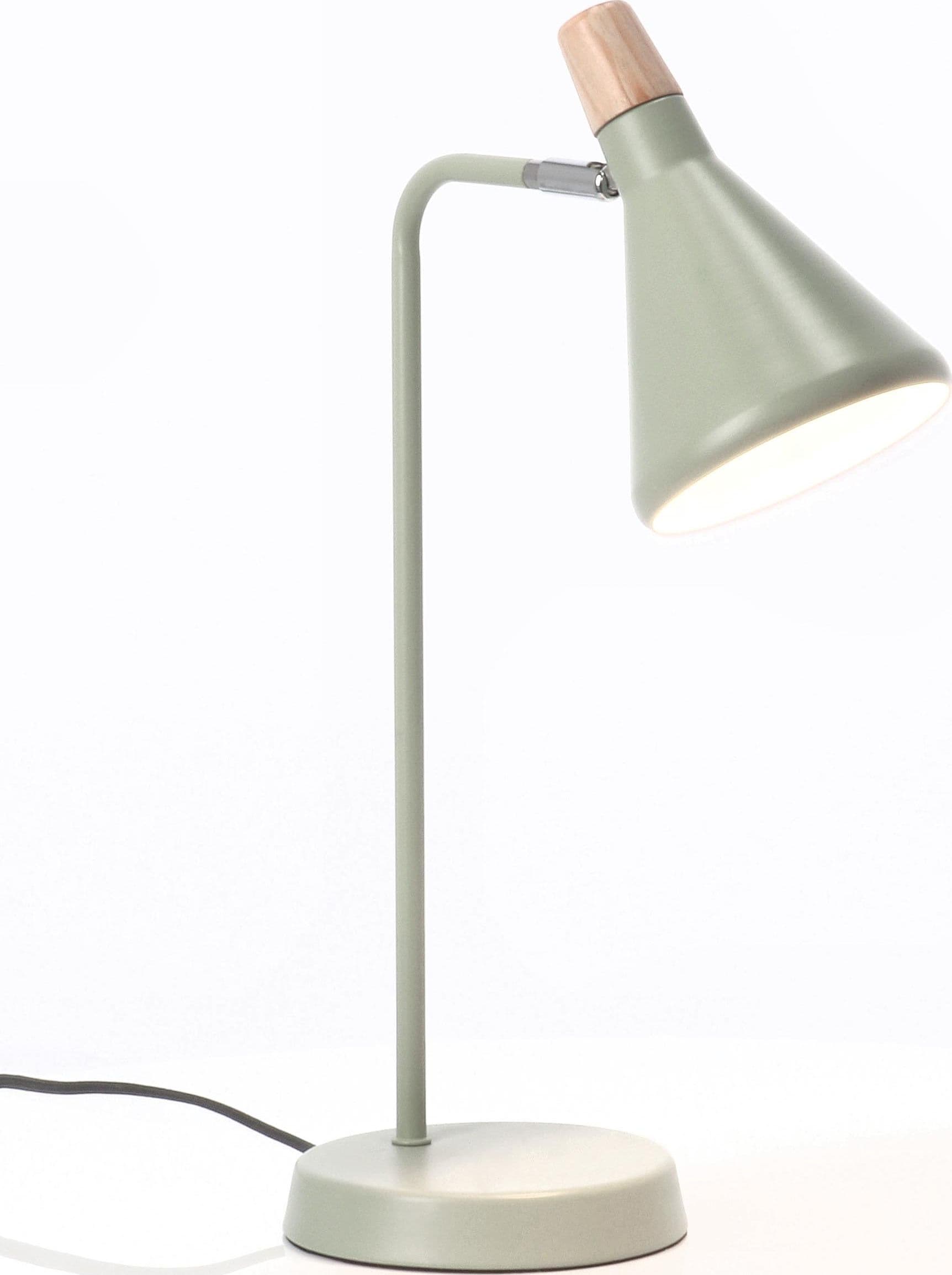 Lampada da tavolo "Brill" in acciaio h 46 cm in Lampade da lavoro Decor Space - Altamura, commercioVirtuoso.it