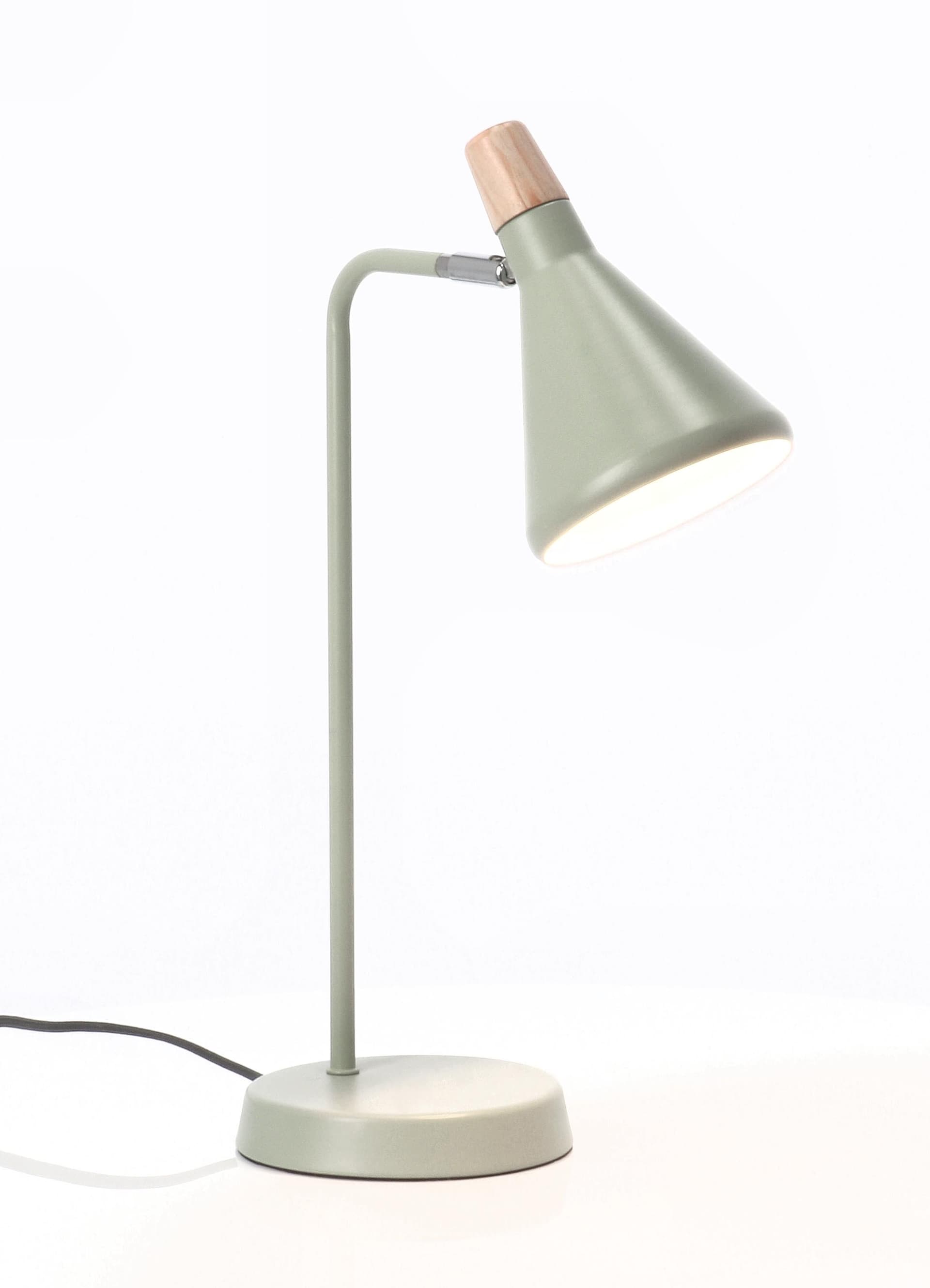 Lampada da tavolo "Brill" in acciaio h 46 cm in Lampade da lavoro Decor Space - Altamura, commercioVirtuoso.it