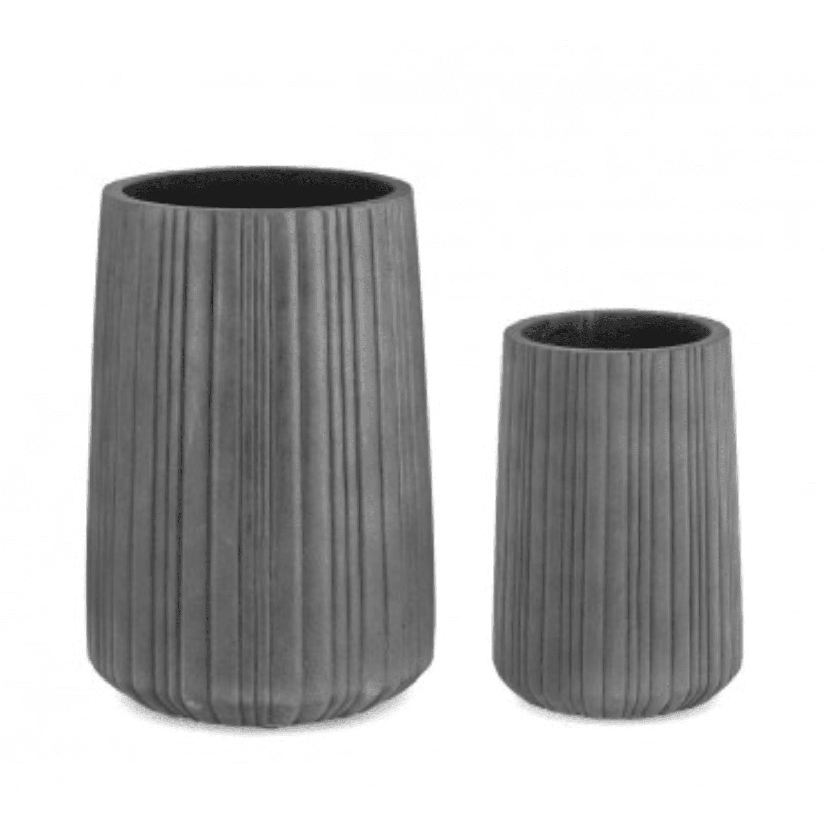 Set 2 PortaVaso Halong Cilindrico in Fibra di Cemento e Argilla da esterno. in Vasi tradizionali Decor Space - Altamura, commercioVirtuoso.it