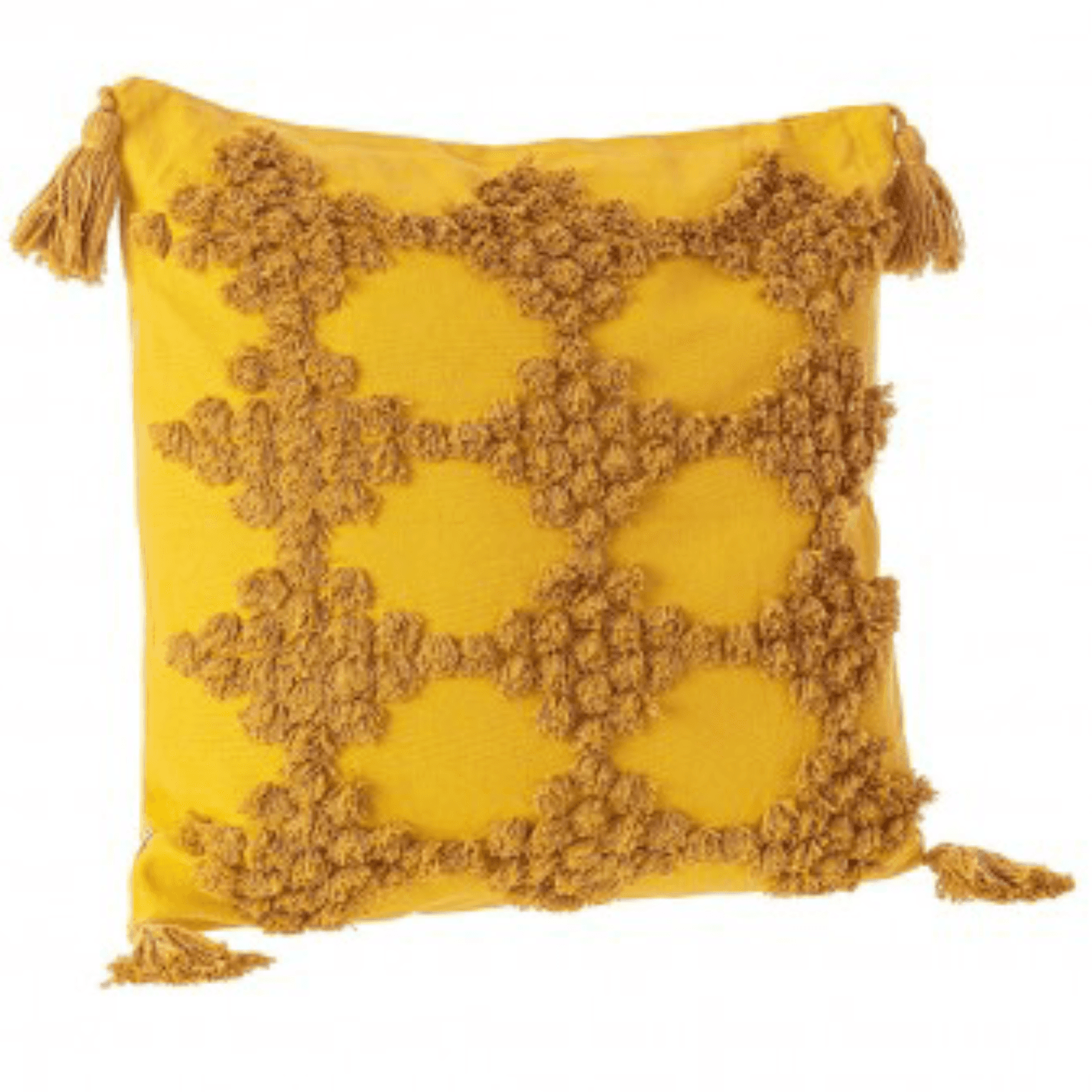 Cuscino mattis con nappa realizzato con  fodera  in cotone 70%, poliestere 30% e con imbottitura 100% poliestere