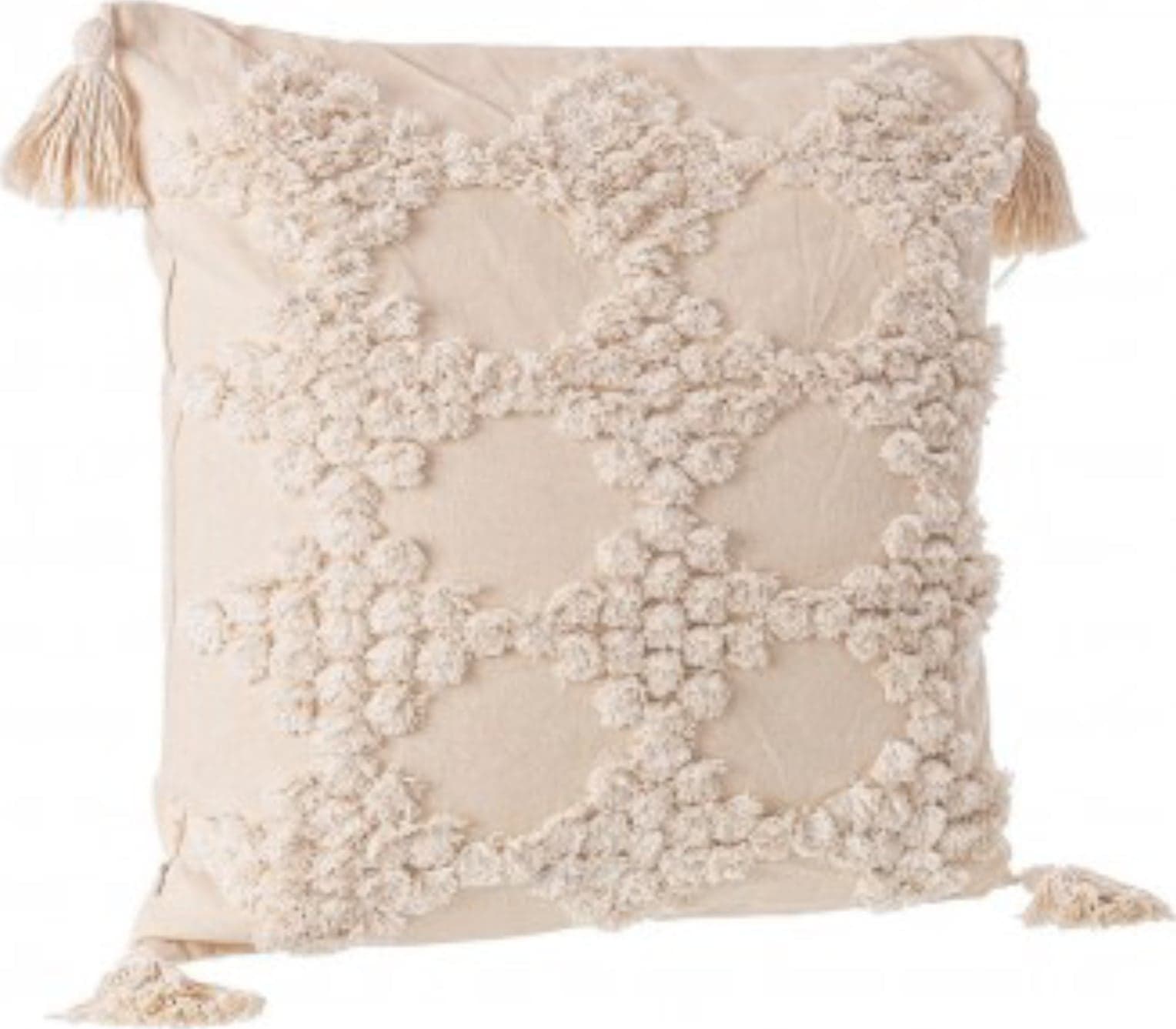 Cuscino mattis con nappa realizzato con  fodera  in cotone 70%, poliestere 30% e con imbottitura 100% poliestere in Cuscini standard Decor Space - Altamura, commercioVirtuoso.it