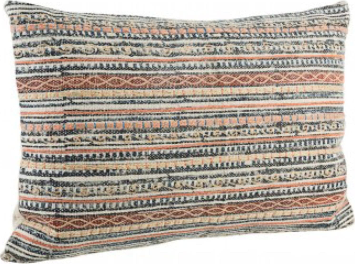 Cuscino tilak realizzato con  rivestimento in cotone lavorato e ricamato a mano e imbottitura in poliestere in Copricuscini e federe Decor Space - Altamura, commercioVirtuoso.it