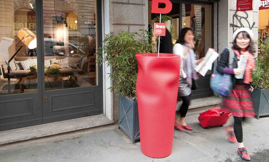 Vaso "Saving/Space" struttura in polietilene per esterno in Vasi tradizionali Decor Space - Altamura, commercioVirtuoso.it