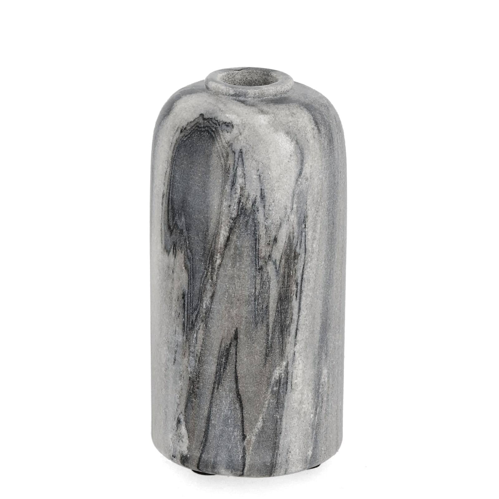 vaso kandy  in marmo per uso decorativo Ø 7,5 x h 15 cm in Vasi Decor Space - Altamura, commercioVirtuoso.it