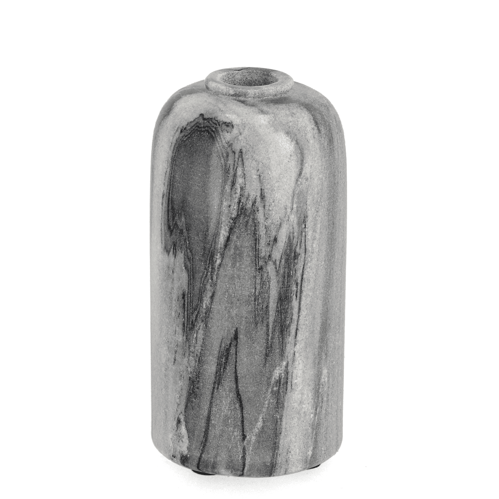 vaso kandy  in marmo per uso decorativo Ø 7,5 x h 15 cm in Vasi Decor Space - Altamura, commercioVirtuoso.it