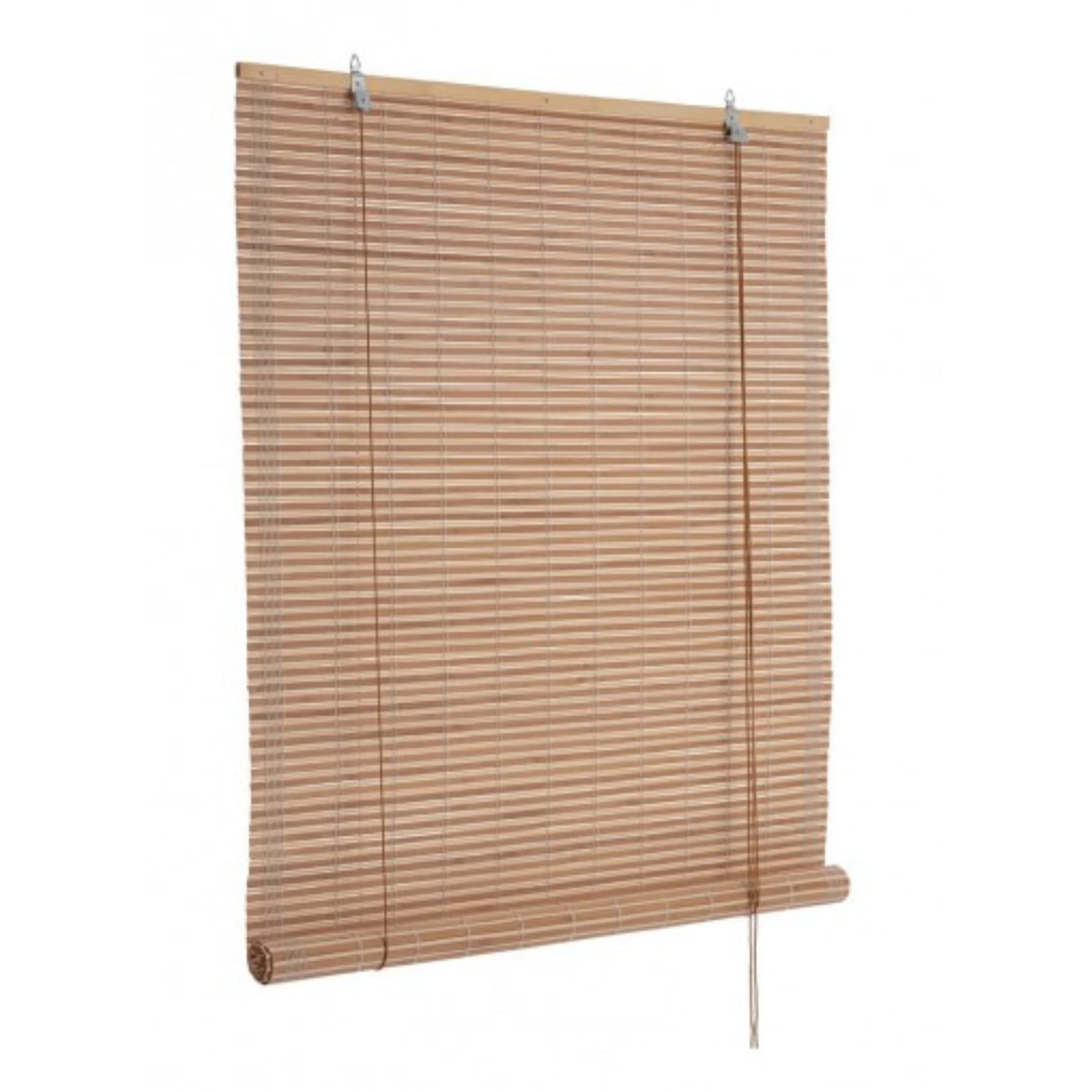 Tenda Marsiglia naturale in bamboo, barre in legno e filo di poliestere copertura 75% in Tende da veranda Decor Space - Altamura, commercioVirtuoso.it