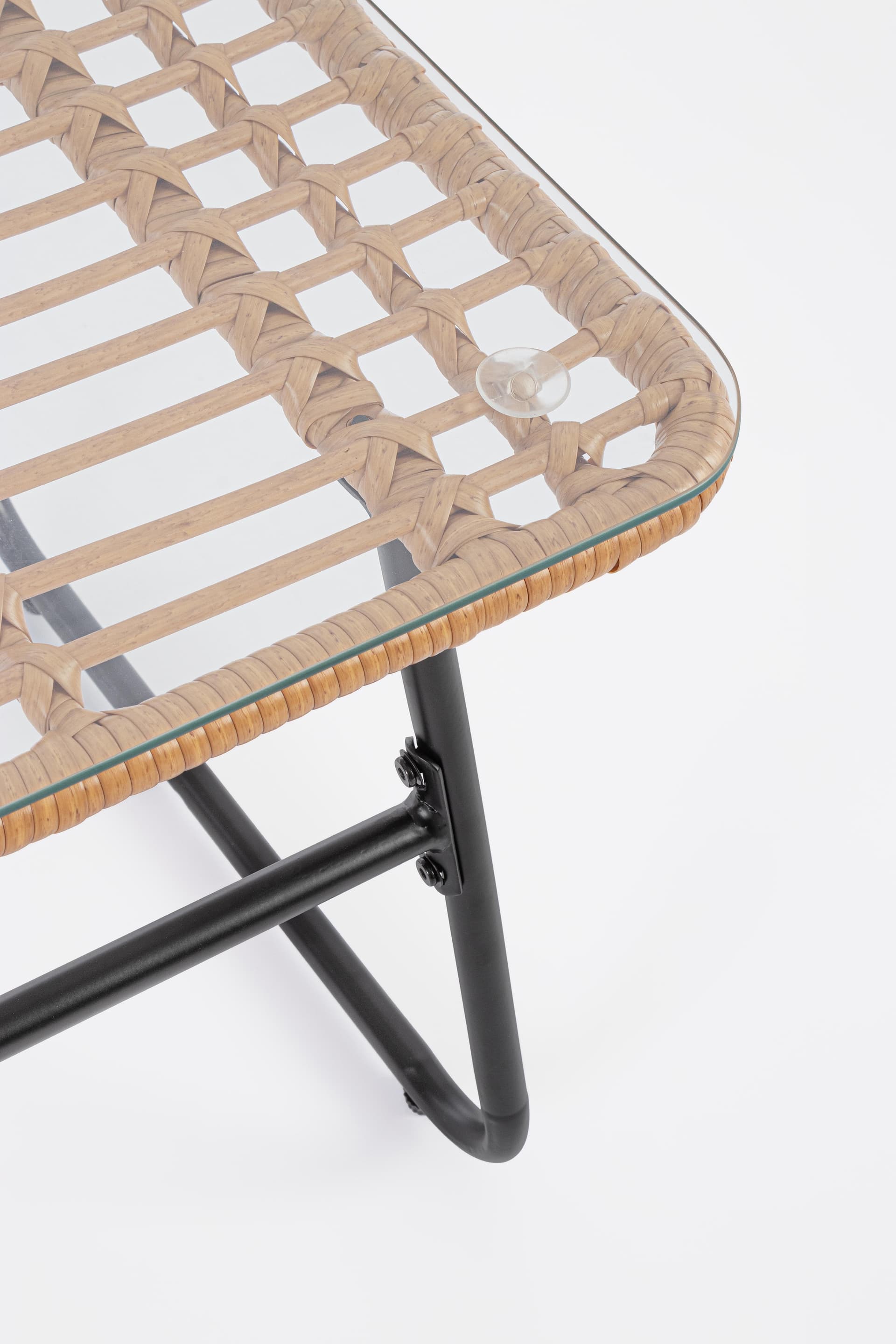 Salottino "Burrel" con poltrone, tavolino e divanetto, struttura in acciaio, per esterno in Set di mobili Decor Space - Altamura, commercioVirtuoso.it