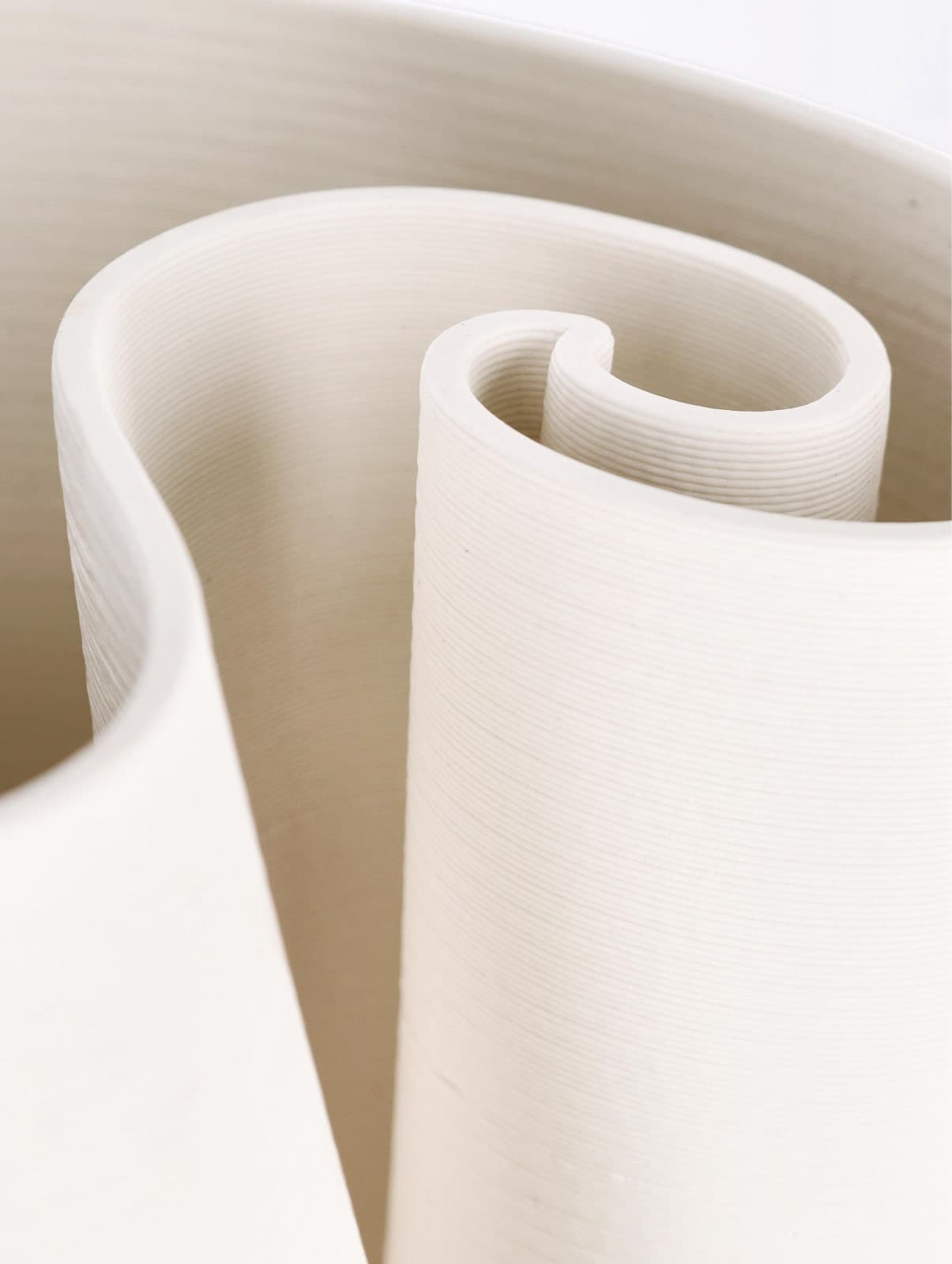 Vaso maeli da interno in ceramica stampata 3D in Vasi Decor Space - Altamura, commercioVirtuoso.it