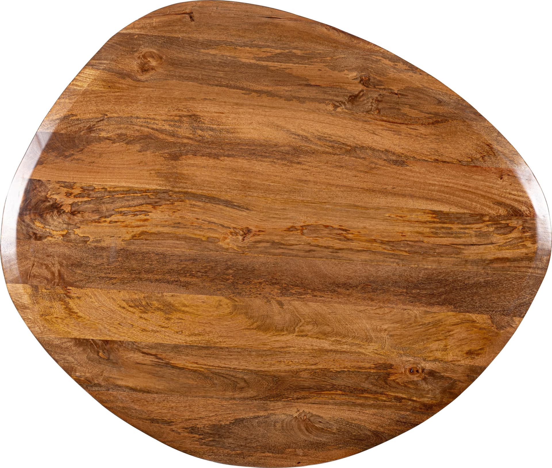Tavolo "Stanley" in legno mango 140-120x76 - 4