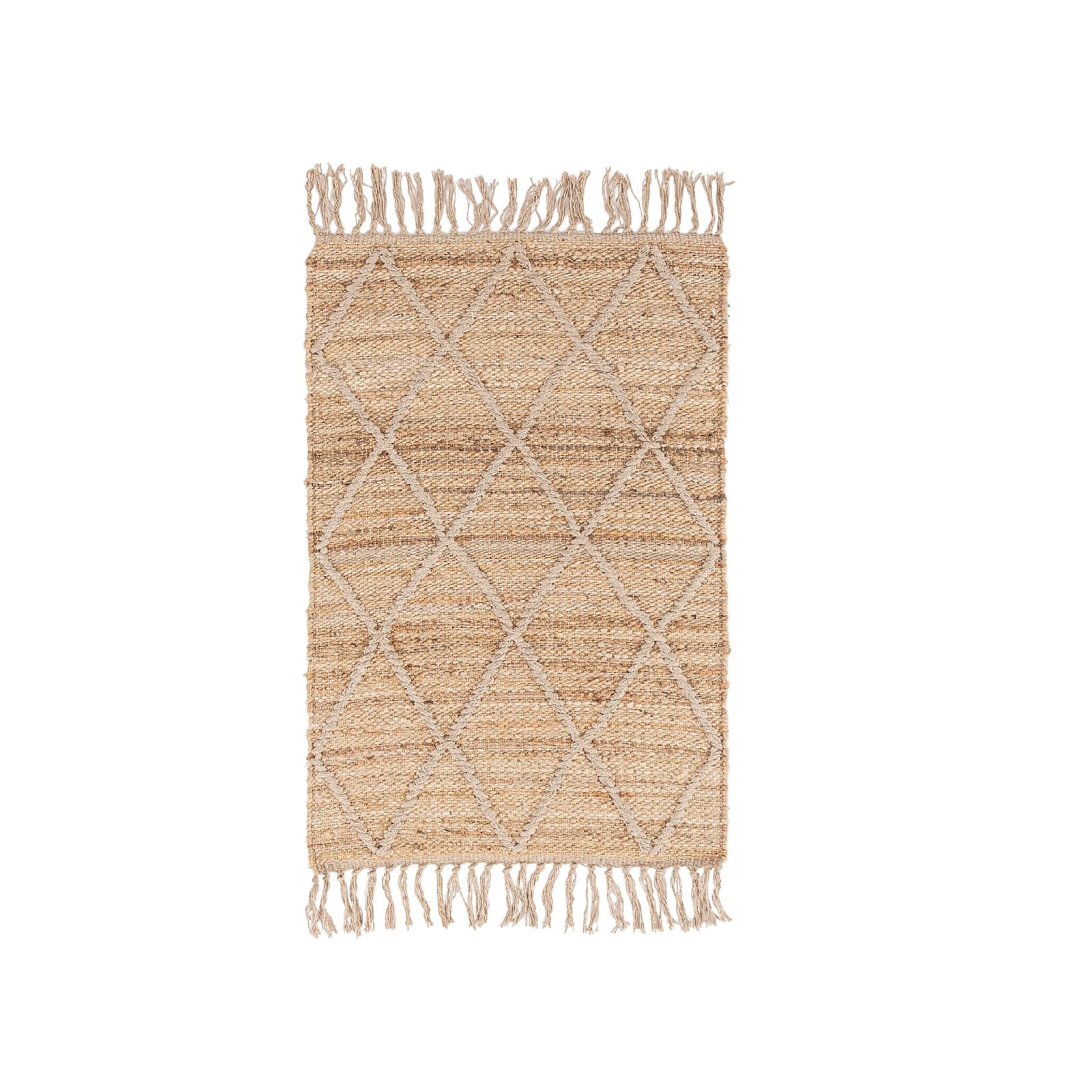 Tappeto da interno Shaila naturale 60 x 90 cm in Tappeti Decor Space - Altamura, commercioVirtuoso.it