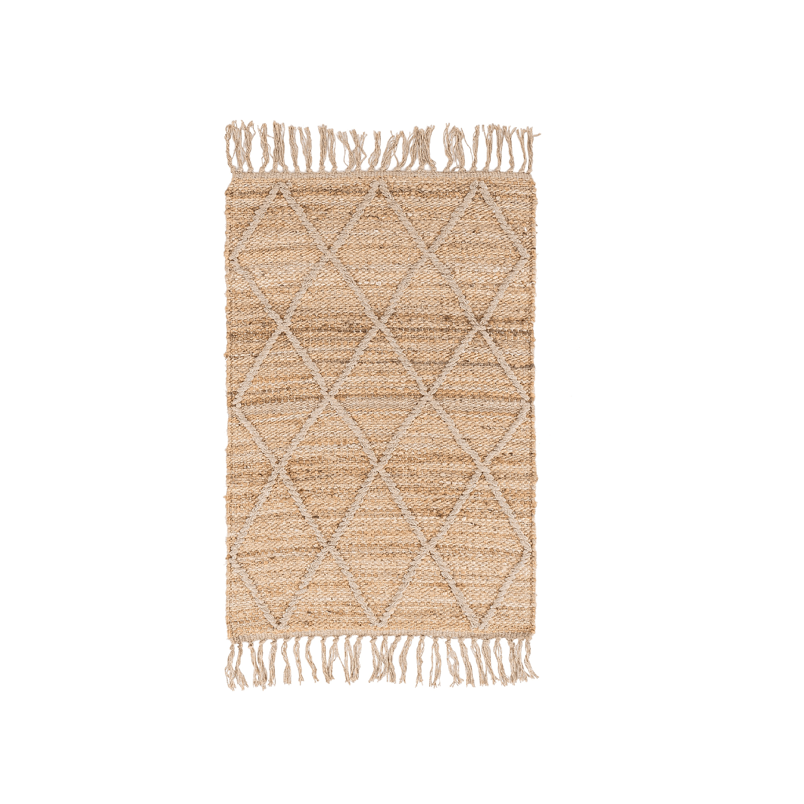 Tappeto da interno Shaila naturale 60 x 90 cm in Tappeti Decor Space - Altamura, commercioVirtuoso.it