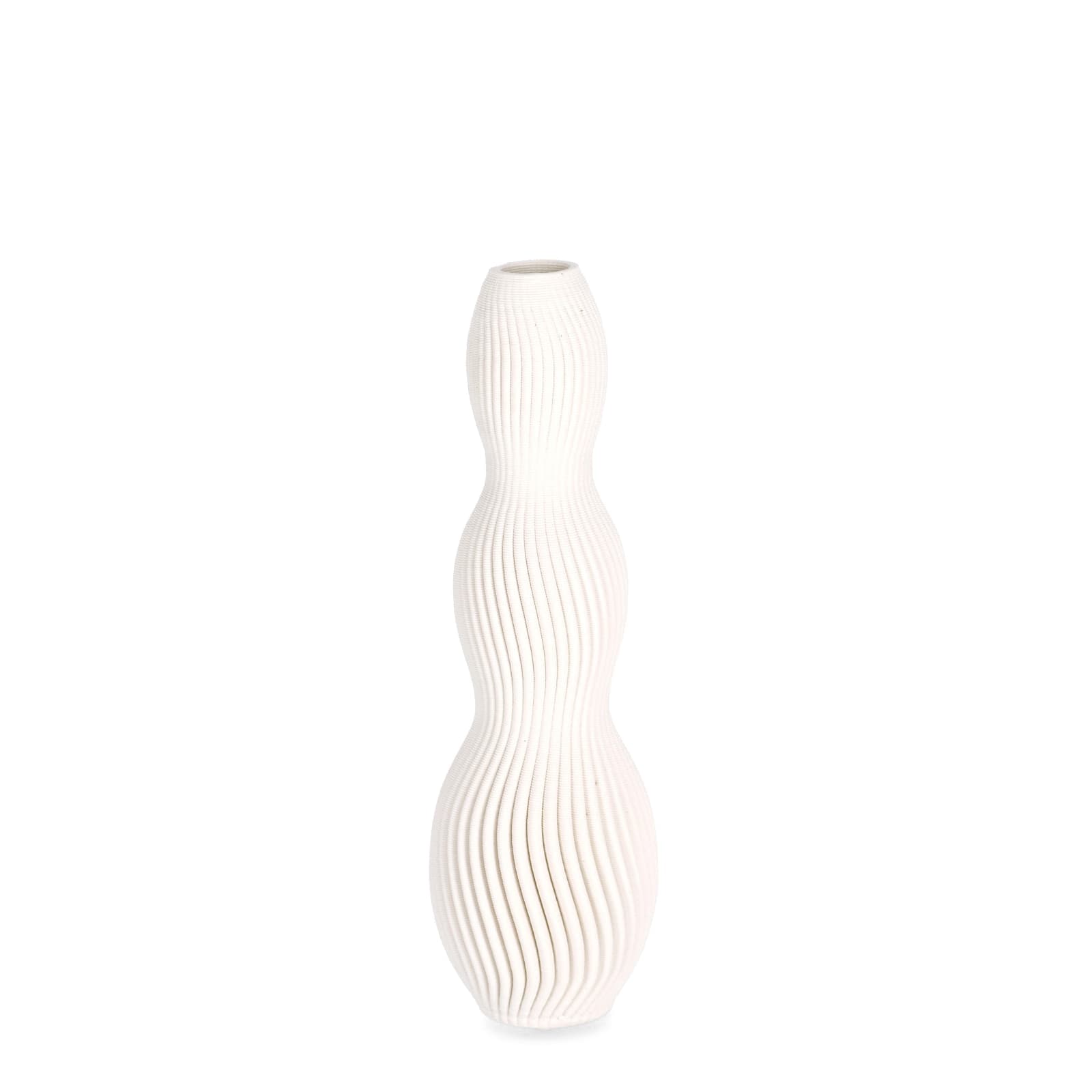 Vaso "svenna" da interno in ceramica stampata in 3D in Vasi Decor Space - Altamura, commercioVirtuoso.it