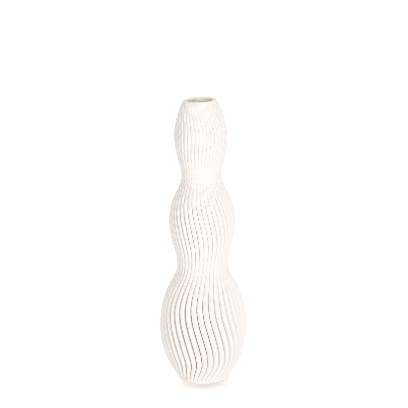 Vaso "svenna" da interno in ceramica stampata in 3D in Vasi Decor Space - Altamura, commercioVirtuoso.it