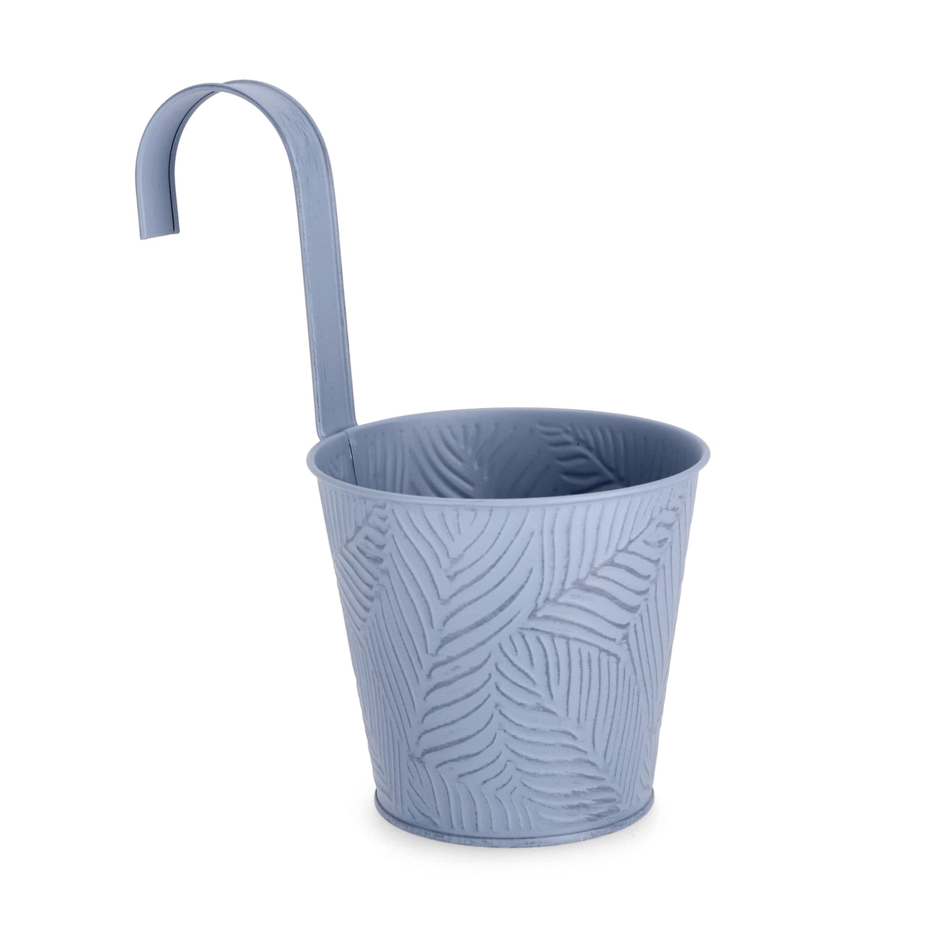Vaso benji in metallo galvanizzato da esterno Ø 14 x h 24 cm in Vasi tradizionali Decor Space - Altamura, commercioVirtuoso.it