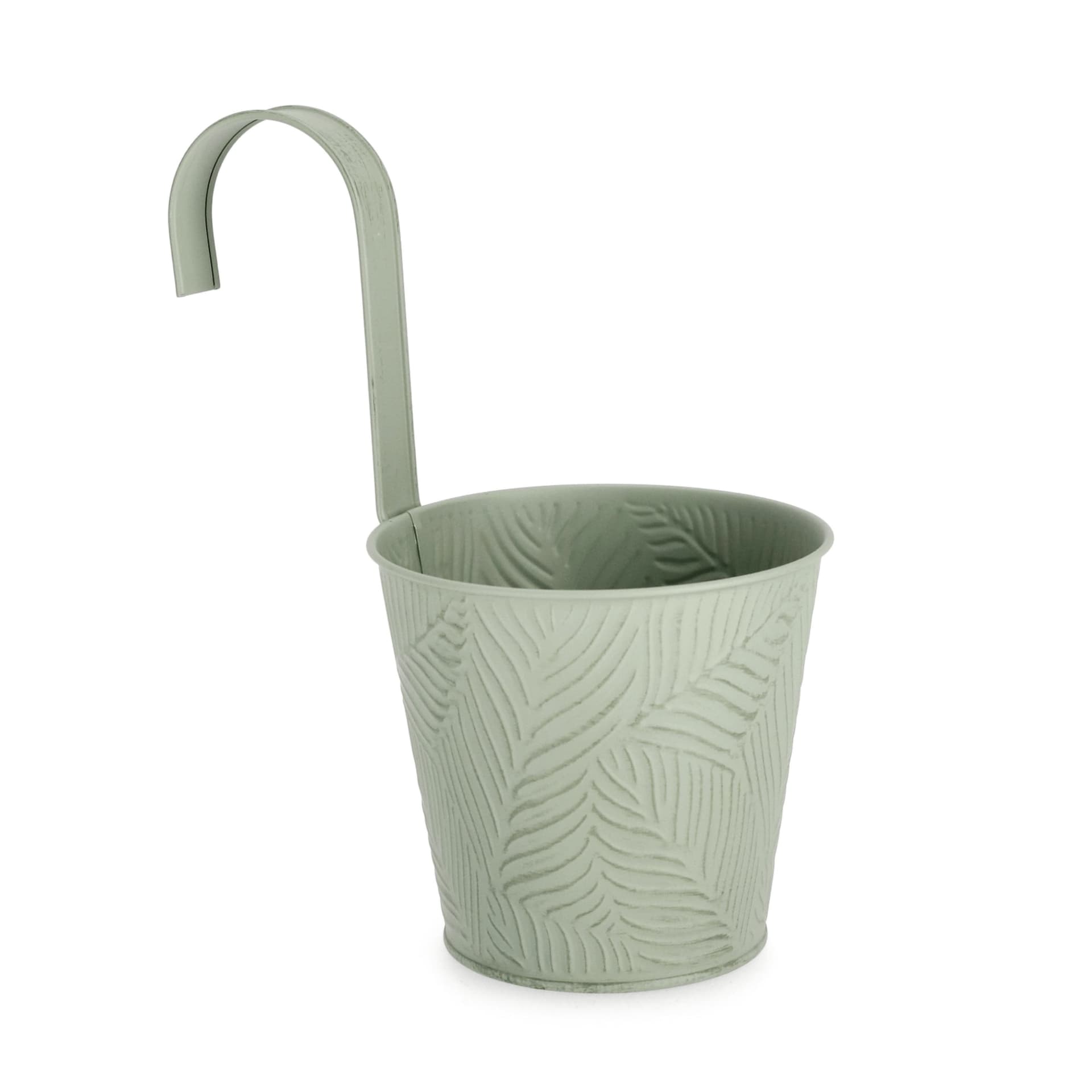 Vaso benji in metallo galvanizzato da esterno Ø 14 x h 24 cm in Vasi tradizionali Decor Space - Altamura, commercioVirtuoso.it