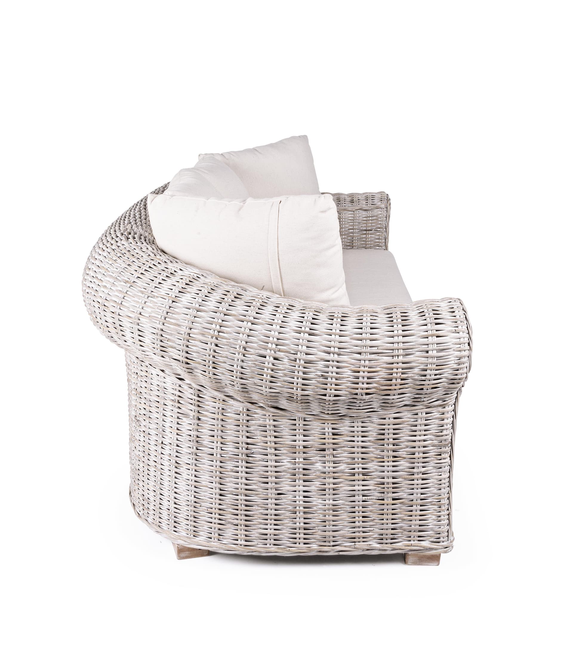 Divano a 3 posti con cuscino "Coba" 204 cm in Set di mobili Decor Space - Altamura, commercioVirtuoso.it