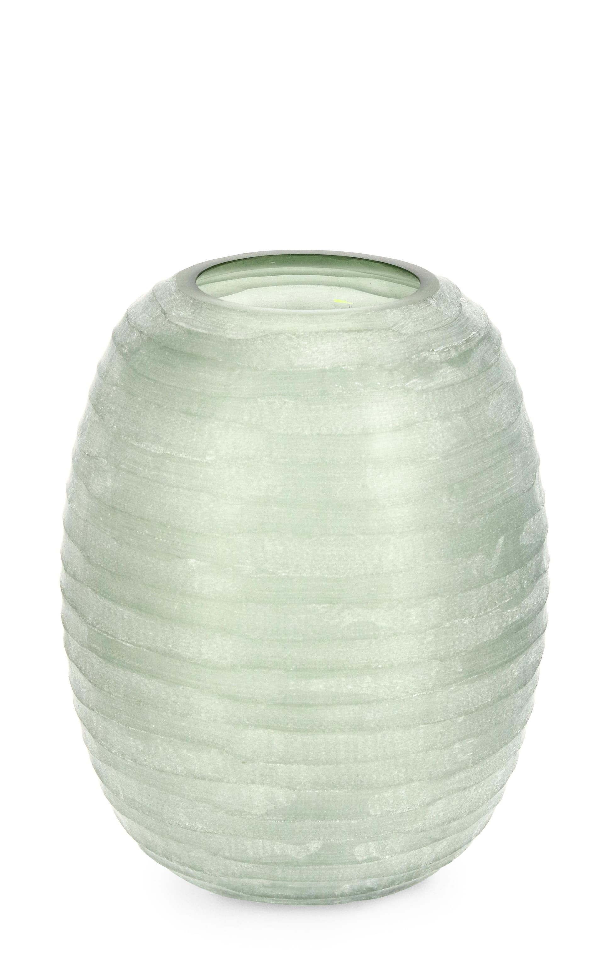 Vaso da interno ed esterno "Dondra Bomb" in vetro fatto a mano in Sottovasi Decor Space - Altamura, commercioVirtuoso.it