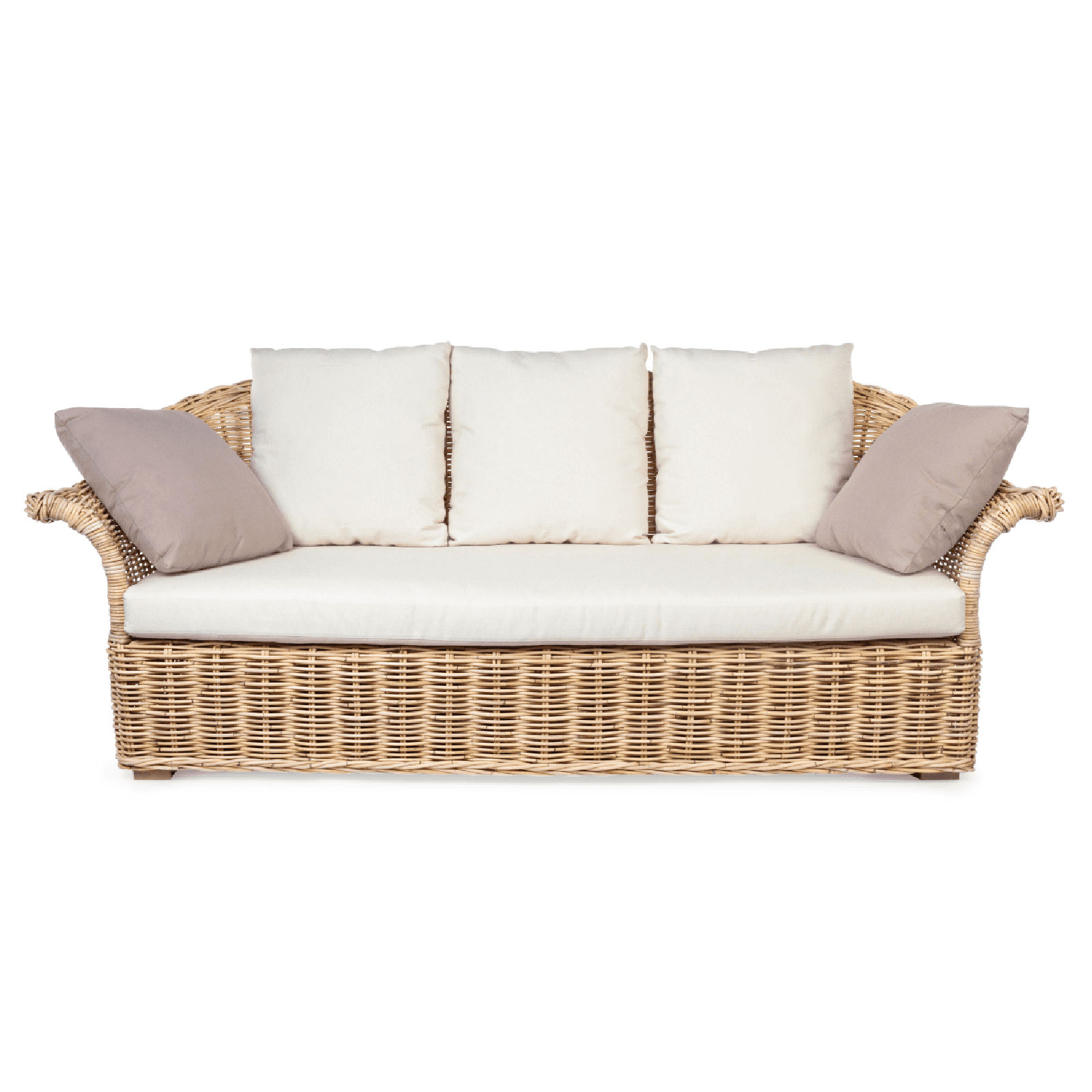 Divano a 3 posti con cuscino "Pamplona" 202 cm in Set di mobili Decor Space - Altamura, commercioVirtuoso.it