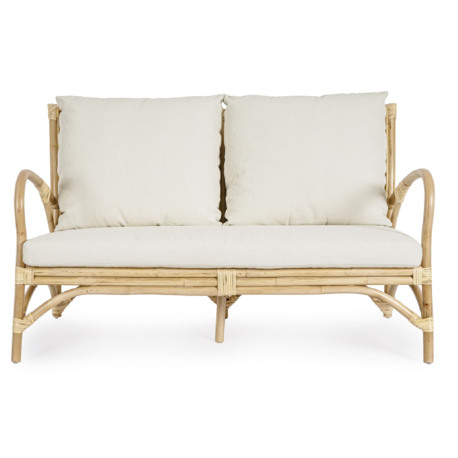 Divano a 2 posti con cuscino "Alicante" 129 cm in Set di mobili Decor Space - Altamura, commercioVirtuoso.it