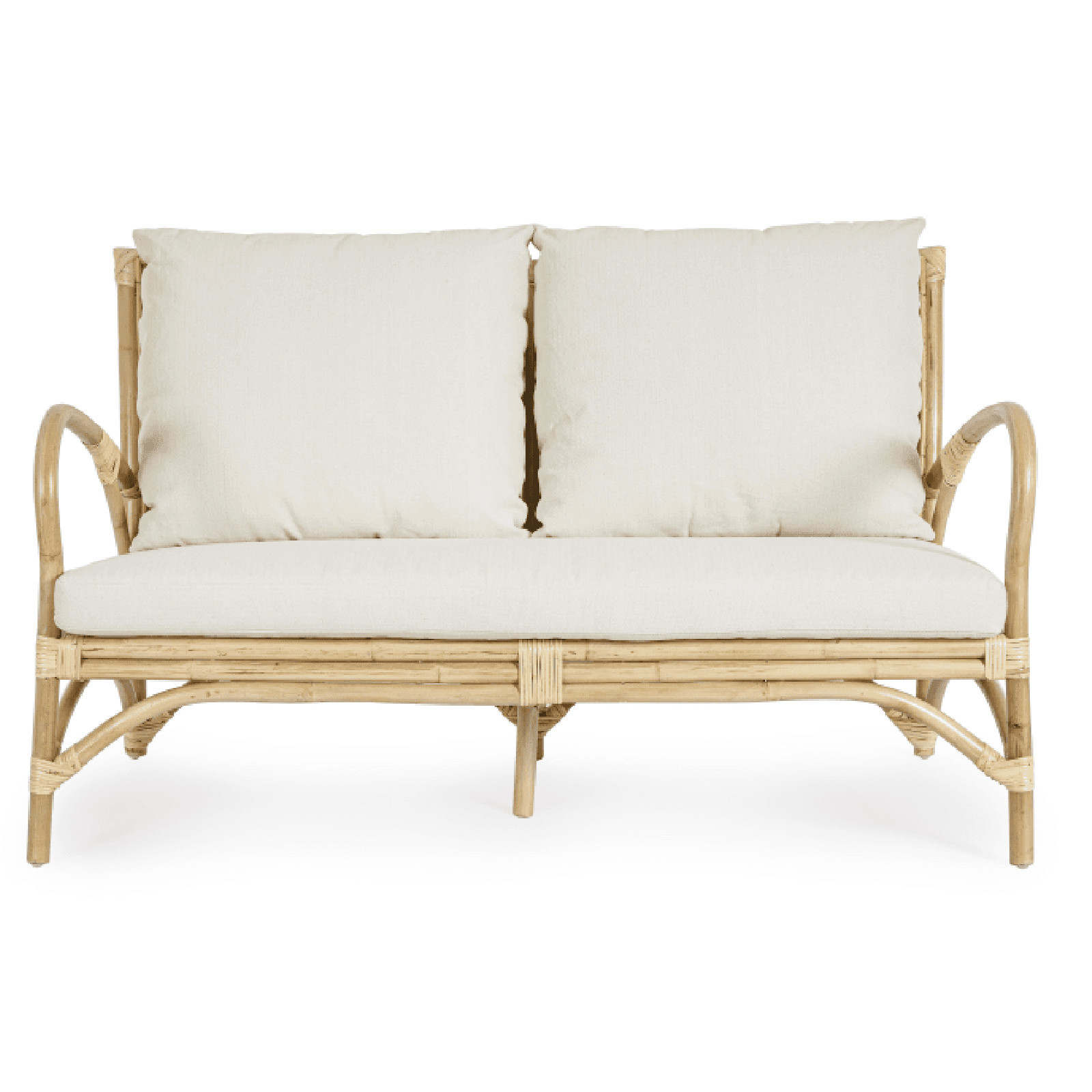 Divano a 2 posti con cuscino "Alicante" 129 cm in Set di mobili Decor Space - Altamura, commercioVirtuoso.it