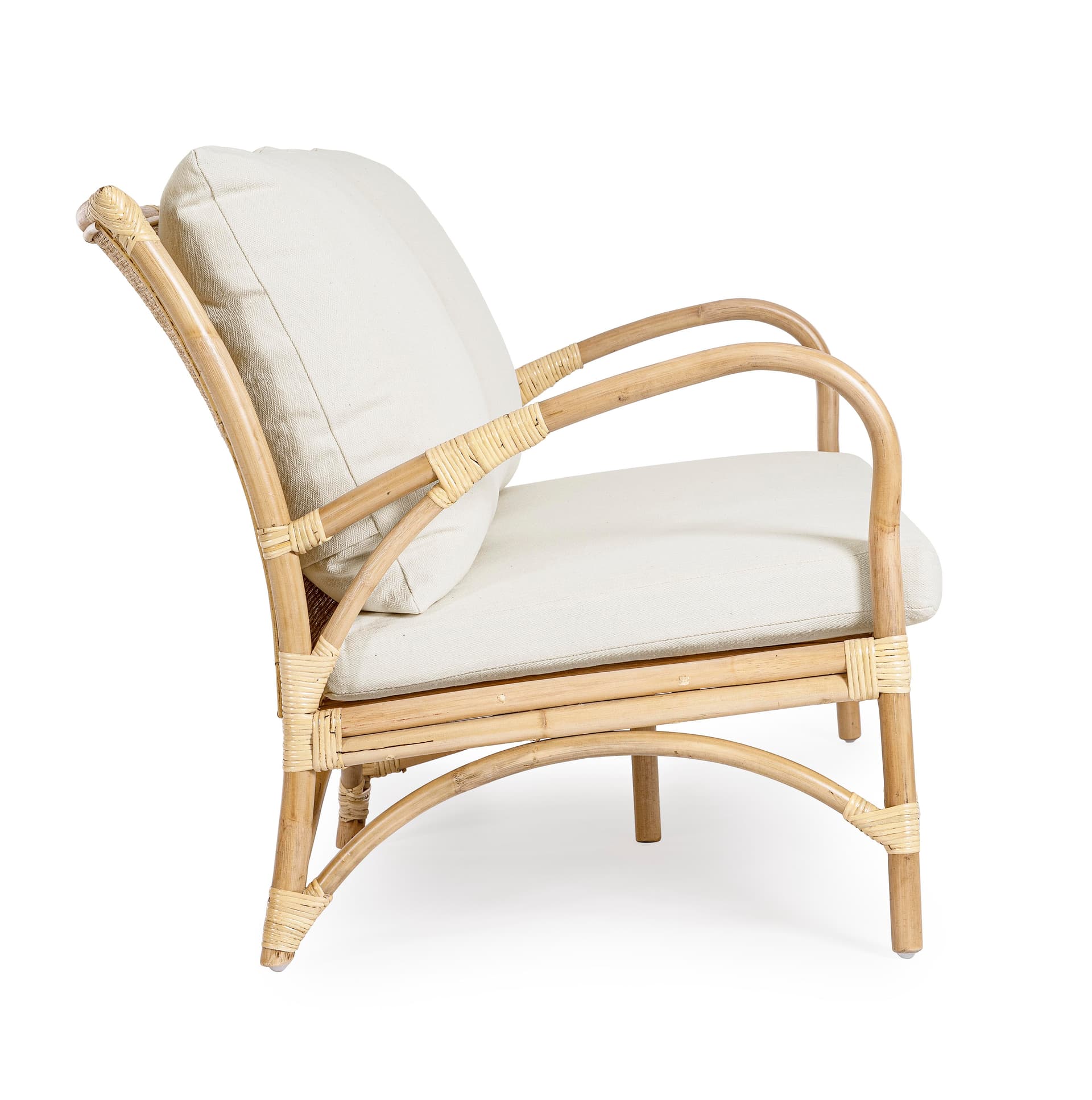 Divano a 2 posti con cuscino "Alicante" 129 cm in Set di mobili Decor Space - Altamura, commercioVirtuoso.it