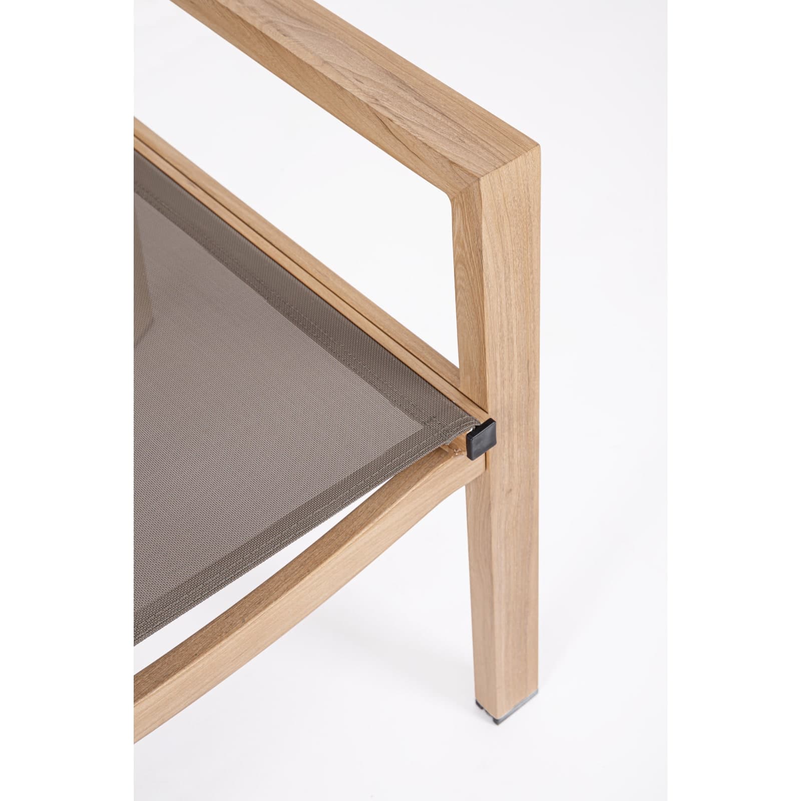 Salotto con poltrone e tavolino "Kallen" struttura in alluminio per veranda e giardino in Set di mobili Decor Space - Altamura, commercioVirtuoso.it