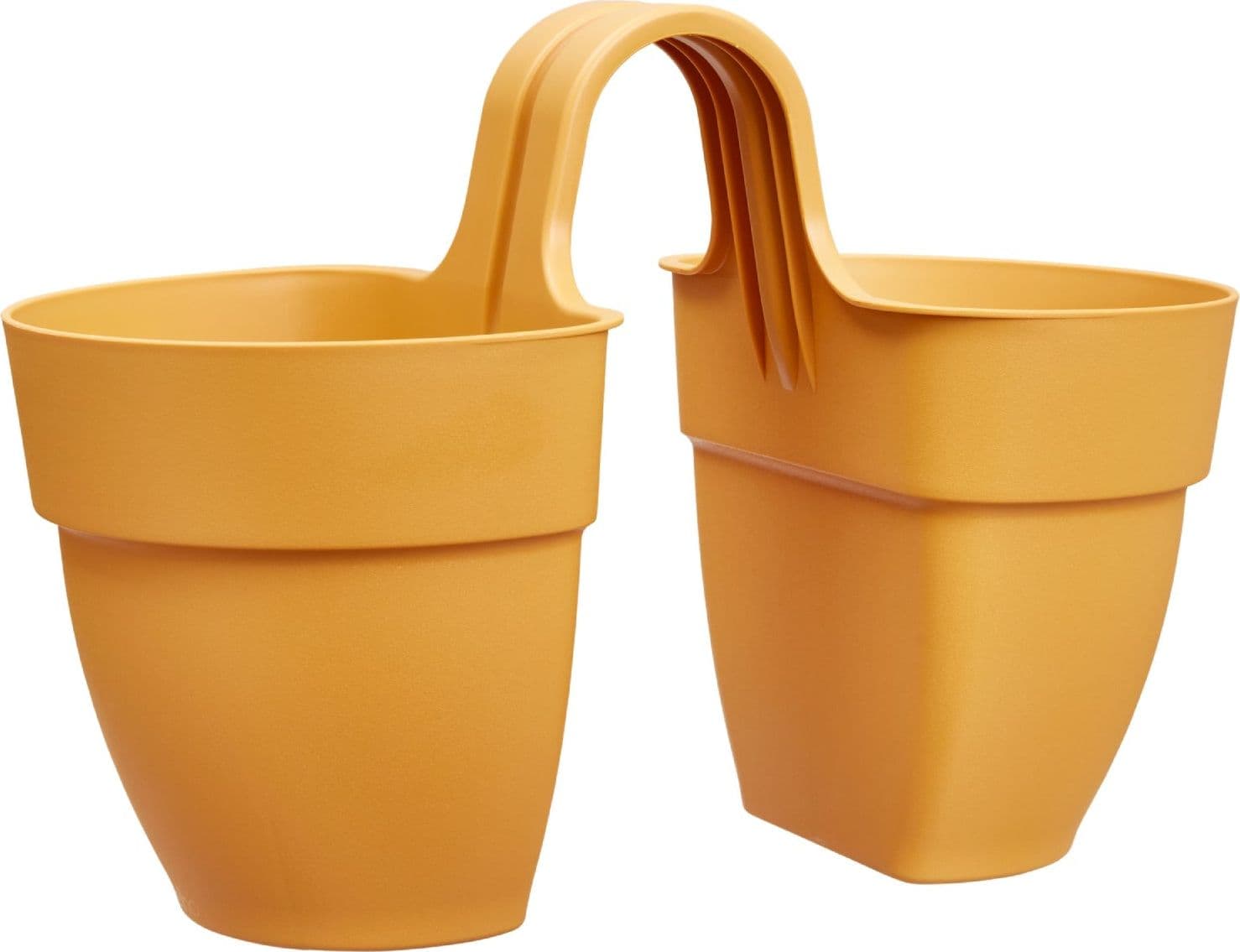 Vaso "Vibia Campana Flower Twin" in plastica riciclata, per esterno, da 21 cm in Vasi tradizionali Decor Space - Altamura, commercioVirtuoso.it