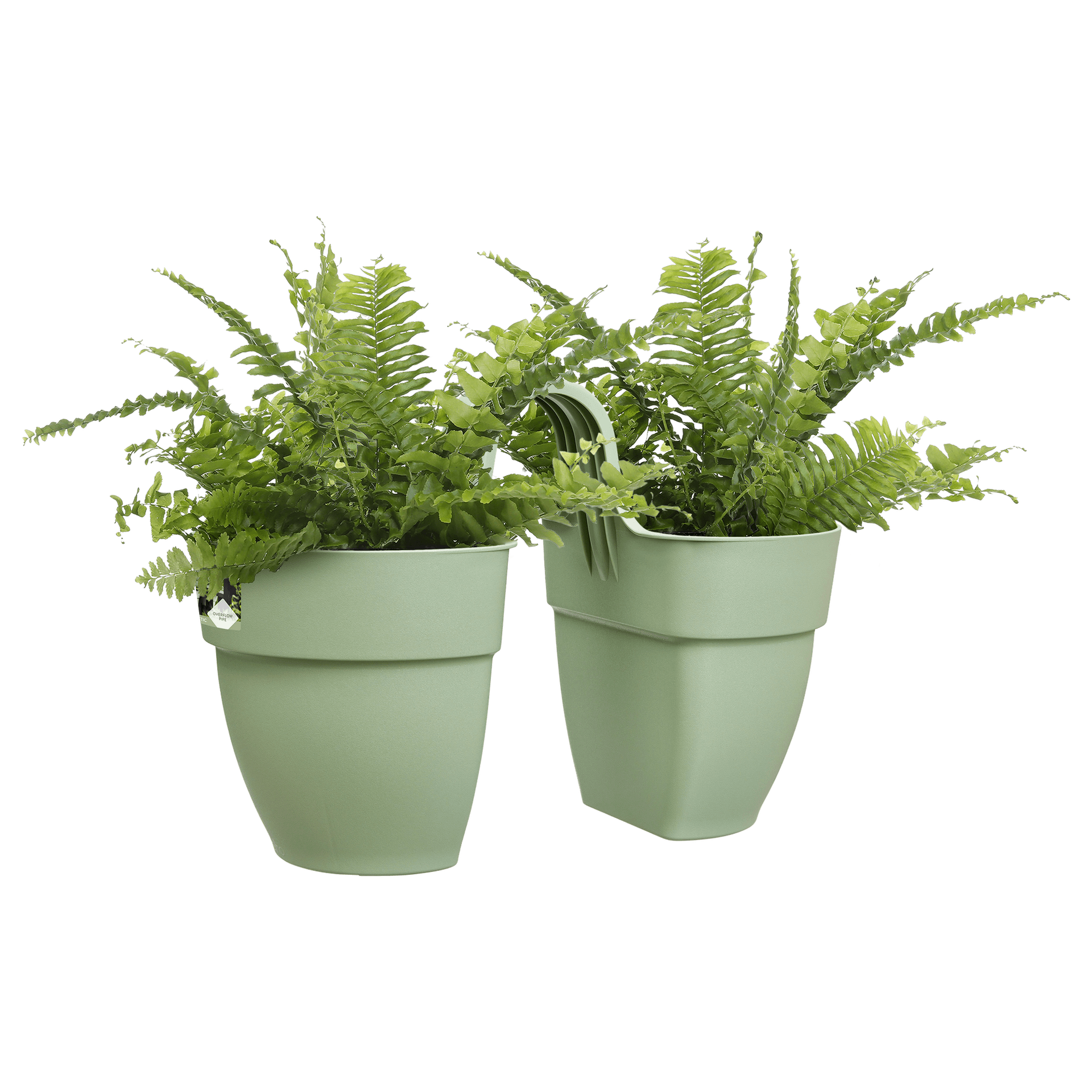 Vaso "Vibia Campana Flower Twin" in plastica riciclata, per esterno, da 21 cm in Vasi tradizionali Decor Space - Altamura, commercioVirtuoso.it
