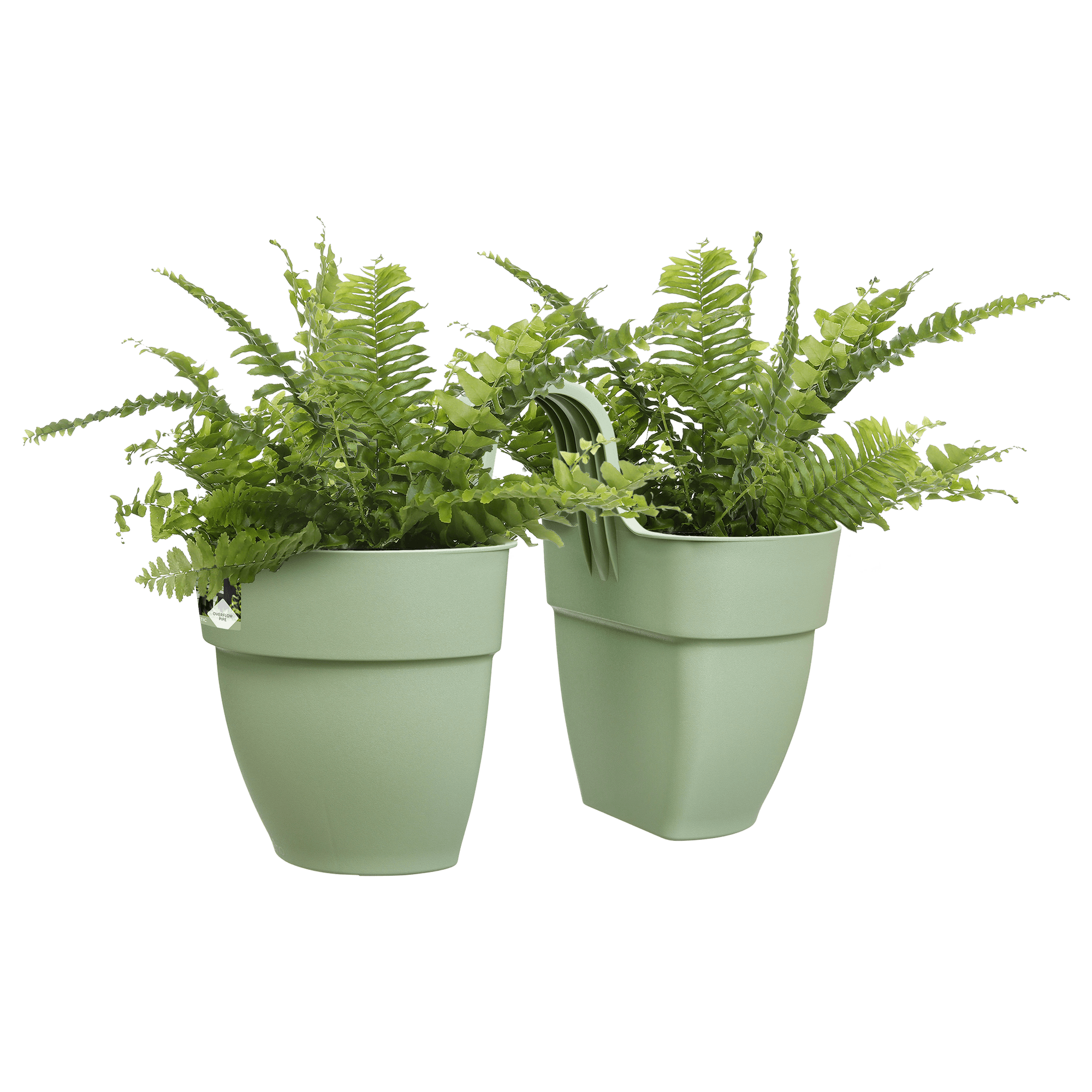 Vaso "Vibia Campana Flower Twin" in plastica riciclata, per esterno, da 21 cm in Vasi tradizionali Decor Space - Altamura, commercioVirtuoso.it