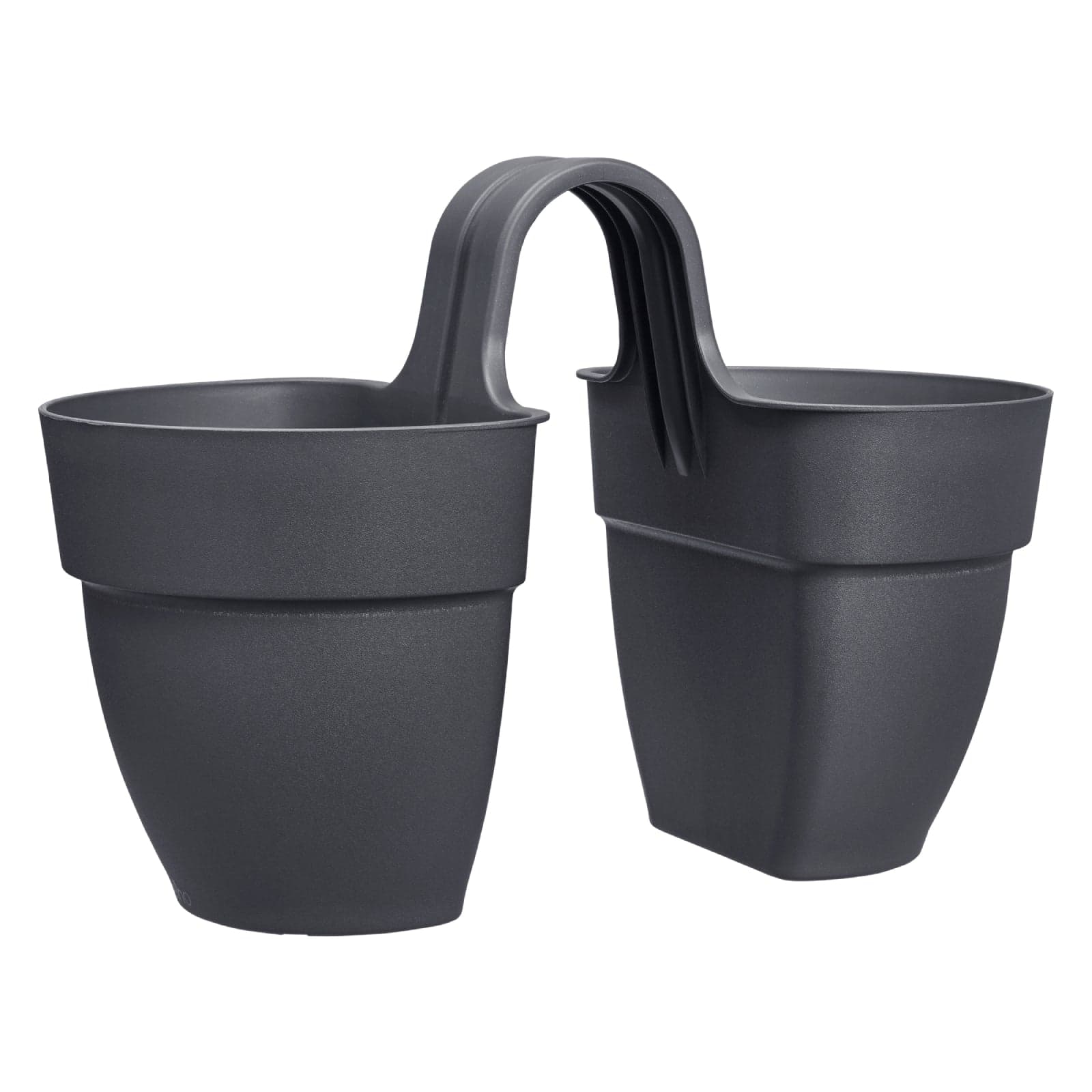 Vaso "Vibia Campana Flower Twin" in plastica riciclata, per esterno, da 21 cm in Vasi tradizionali Decor Space - Altamura, commercioVirtuoso.it