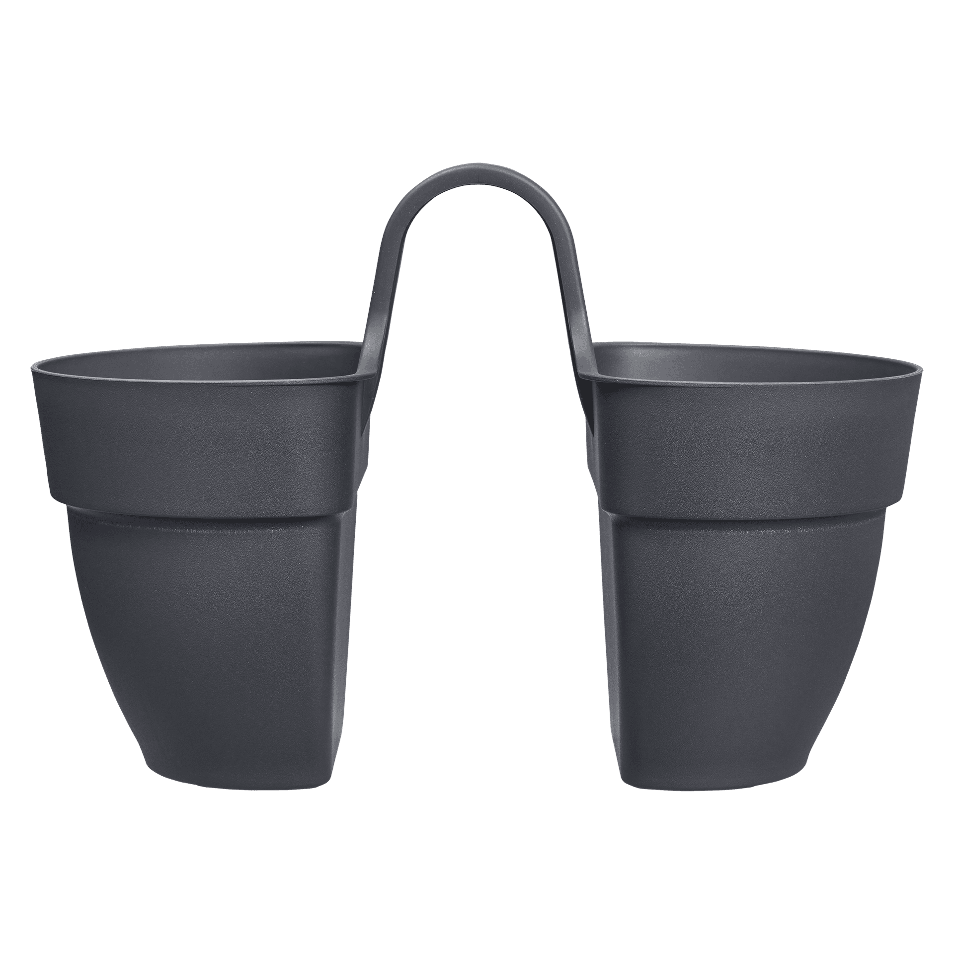 Vaso "Vibia Campana Flower Twin" in plastica riciclata, per esterno, da 21 cm in Vasi tradizionali Decor Space - Altamura, commercioVirtuoso.it