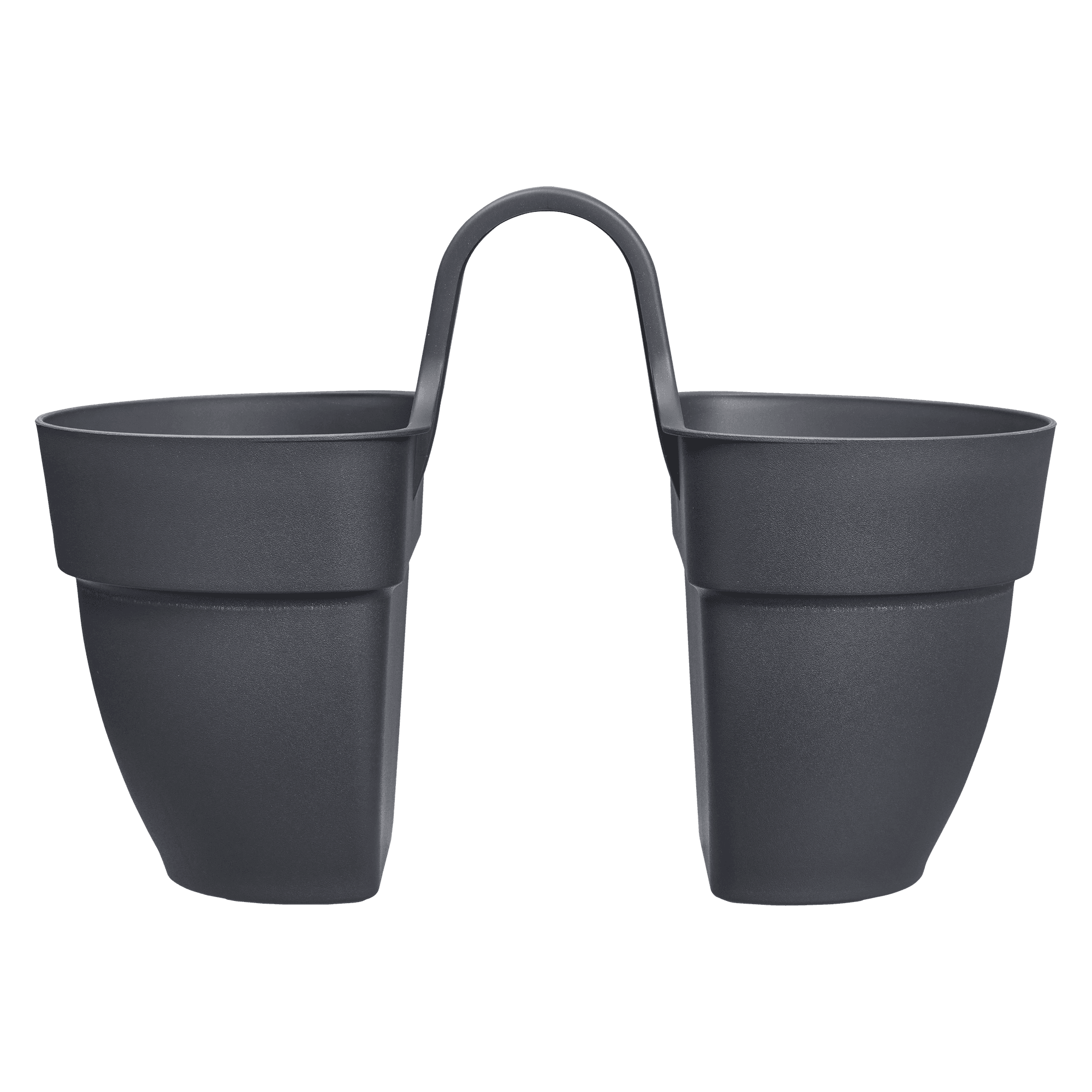 Vaso "Vibia Campana Flower Twin" in plastica riciclata, per esterno, da 21 cm in Vasi tradizionali Decor Space - Altamura, commercioVirtuoso.it