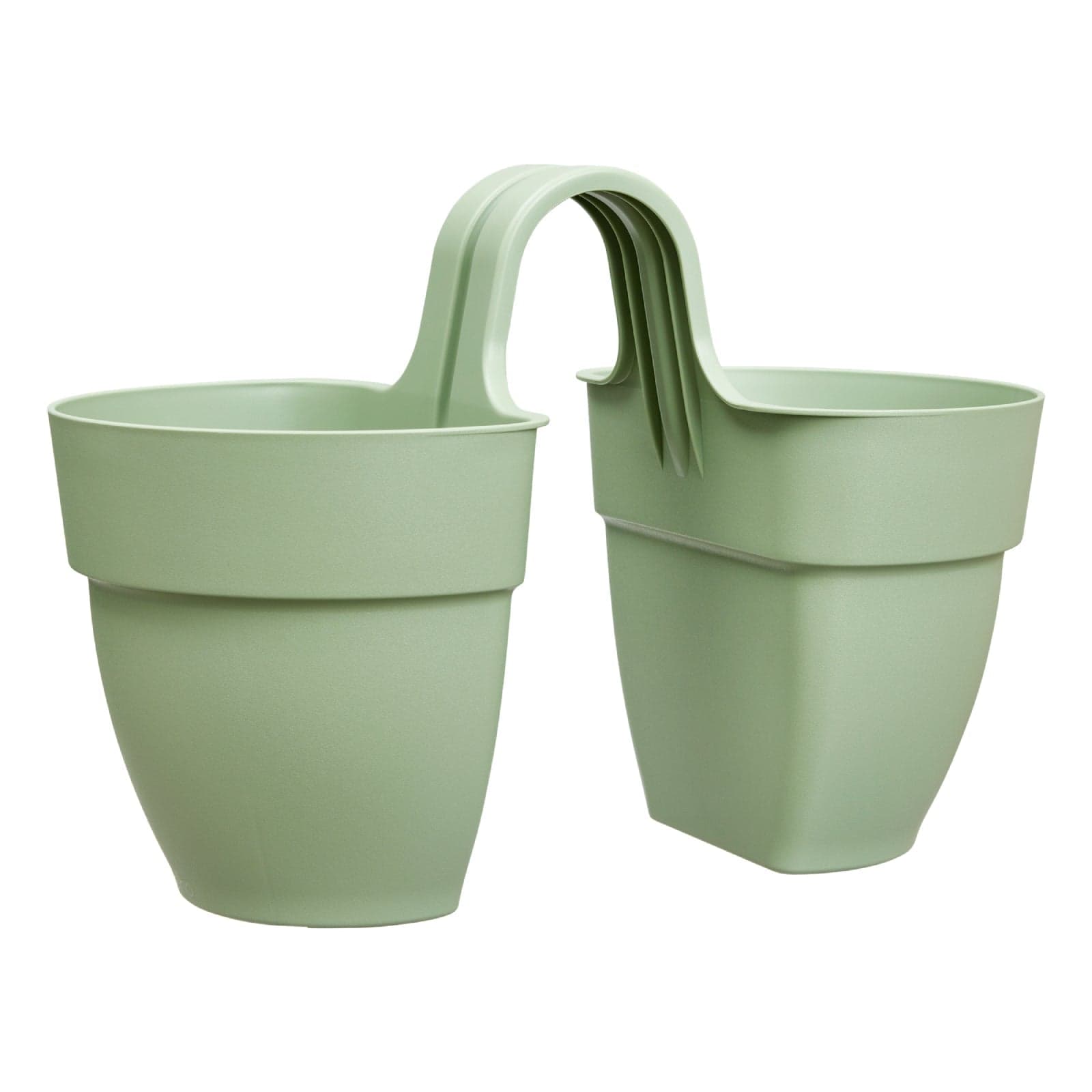 Vaso "Vibia Campana Flower Twin" in plastica riciclata, per esterno, da 21 cm in Vasi tradizionali Decor Space - Altamura, commercioVirtuoso.it