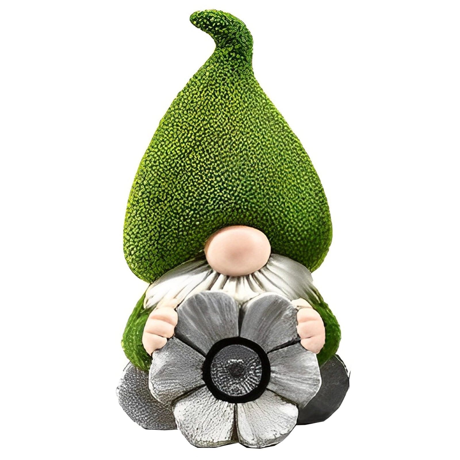 Gnomo da giardino con faretto in poliresina per esterno h 39 cm in Statue Decor Space - Altamura, commercioVirtuoso.it