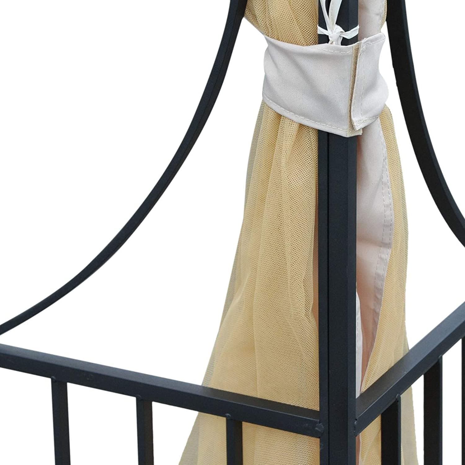 Gazebo "Hogan" da giardino, struttura in alluminio con zanzariere 3 x 3 mt in Gazebo Decor Space - Altamura, commercioVirtuoso.it