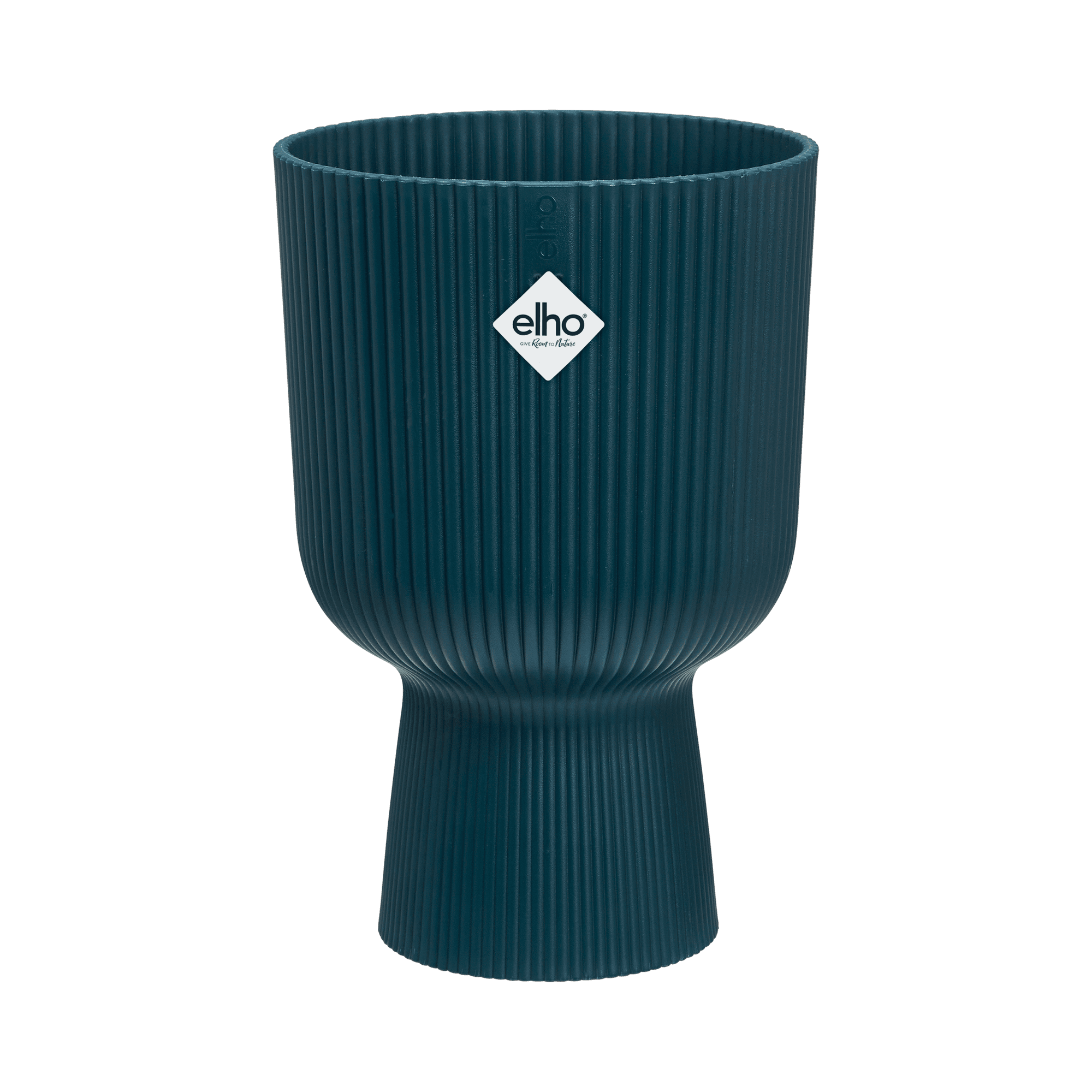 Vaso "Vibes Fold Coupe" in plastica riciclata, per esterno, stile moderno in Vasi tradizionali Decor Space - Altamura, commercioVirtuoso.it
