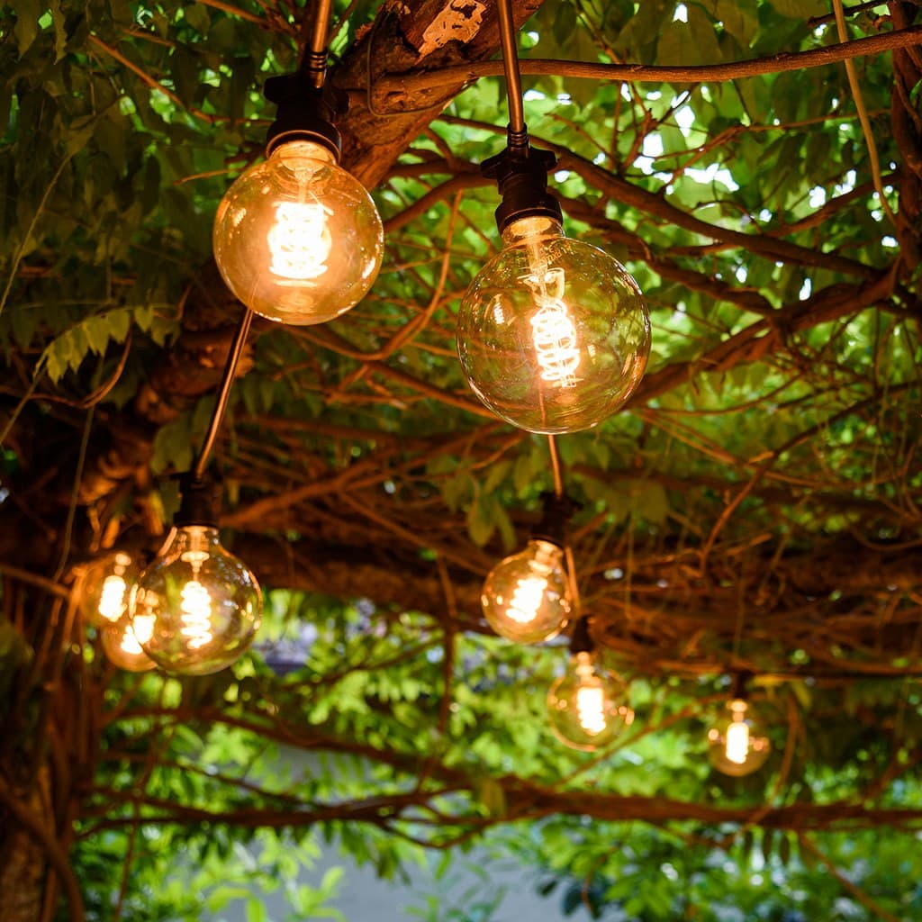 Lampadine effetto Vintage con led a Spirale Ambrate attacco E27 da 4 W h 120 mm in Lanterne Decor Space - Altamura, commercioVirtuoso.it