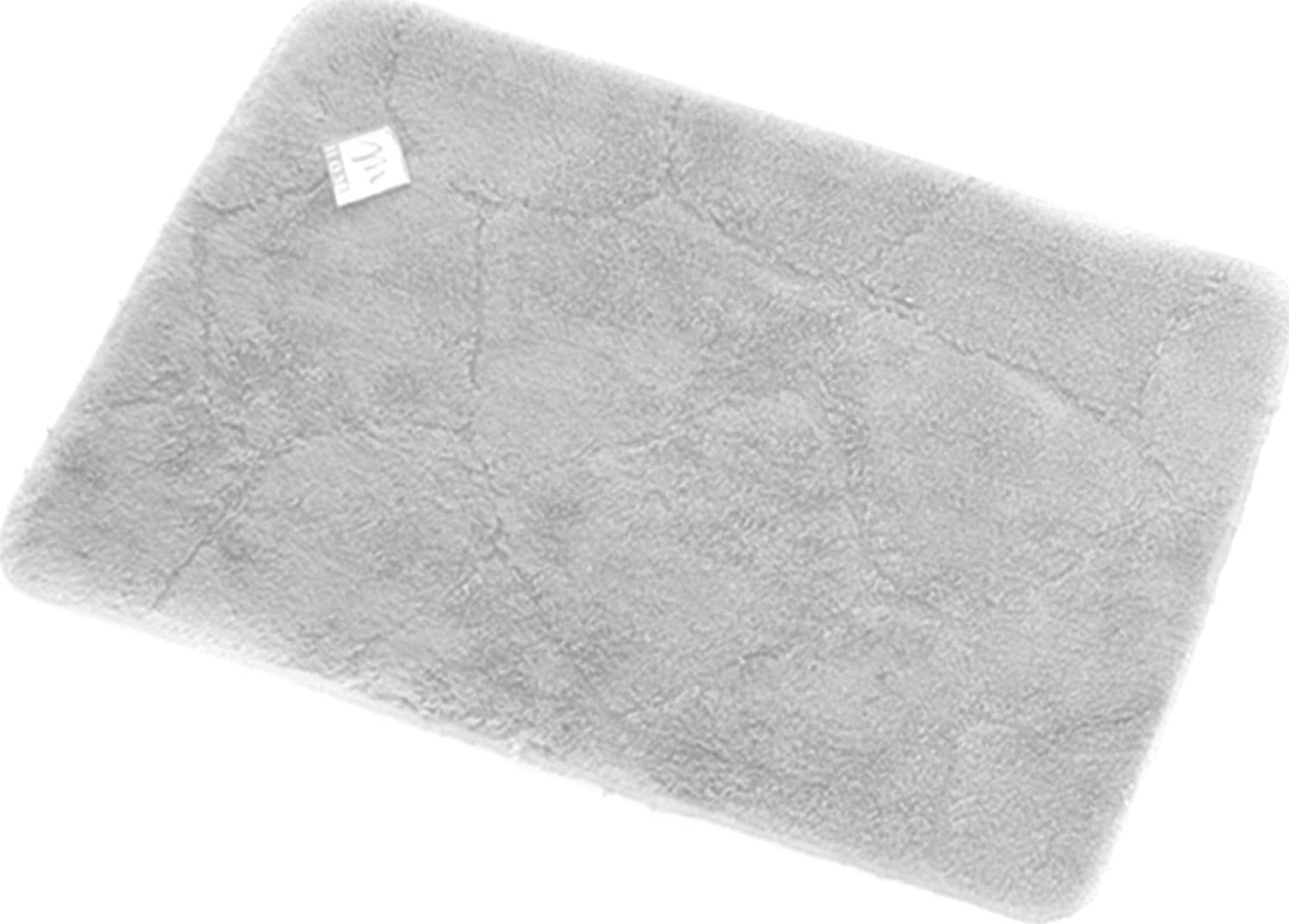 Tappeto da bagno peloso in cotone Antiscivolo Tinta Unita 50 x 80 cm in Tappeti Decor Space - Altamura, commercioVirtuoso.it