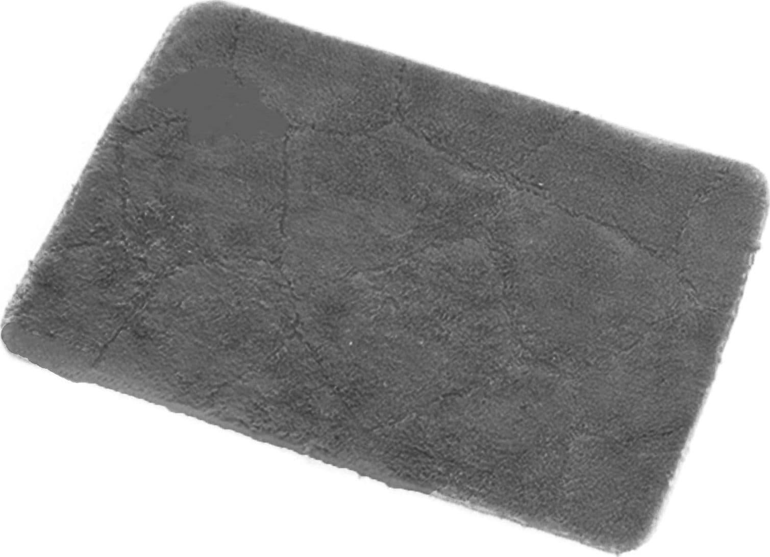 Tappeto da bagno peloso in cotone Antiscivolo Tinta Unita 50 x 80 cm in Tappeti Decor Space - Altamura, commercioVirtuoso.it