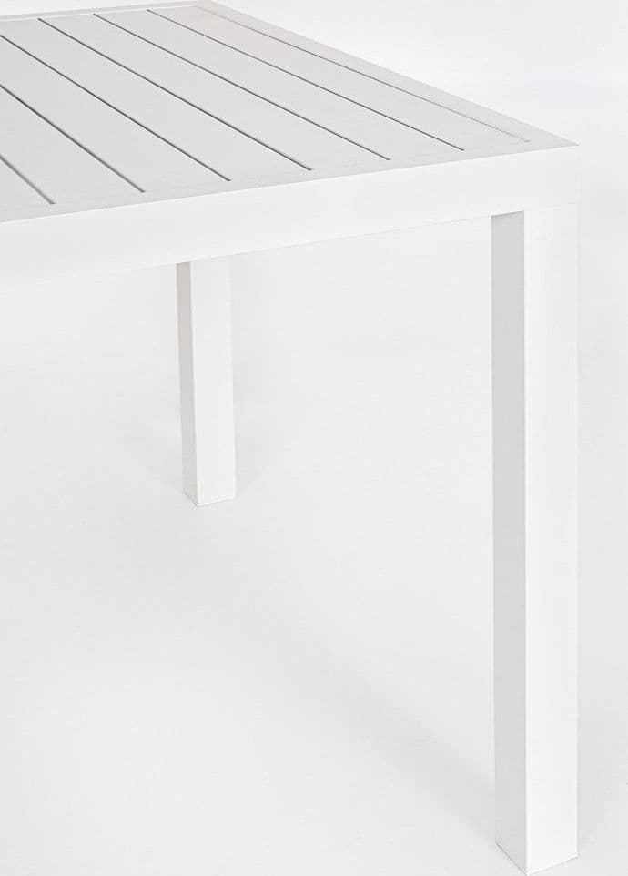 Tavolo "Hilde" con struttura in alluminio, verniciato a polvere, per esterno in Tavoli standard Decor Space - Altamura, commercioVirtuoso.it
