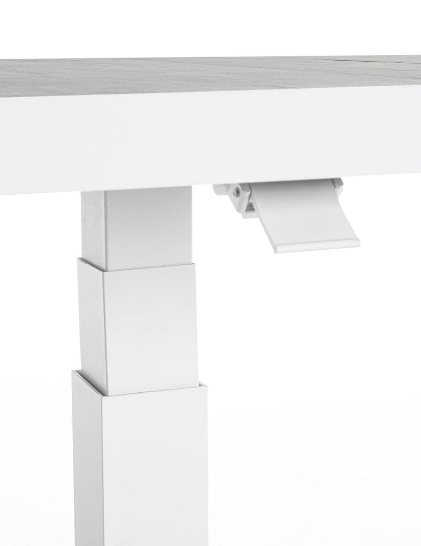 Tavolino "Truman" con struttura in alluminio, con piano in ceramica, altezza regolabile in Tavoli standard Decor Space - Altamura, commercioVirtuoso.it