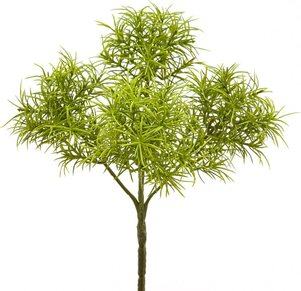 Ramo verde  artificiale "Tillandsia Bell" per decorazioni floreali H 30