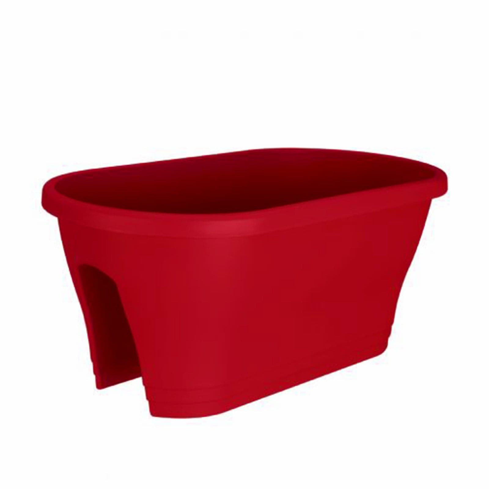 Vaso per ringhiera ''Cassetta Balcony Samba'' per fiori e piante da esterno