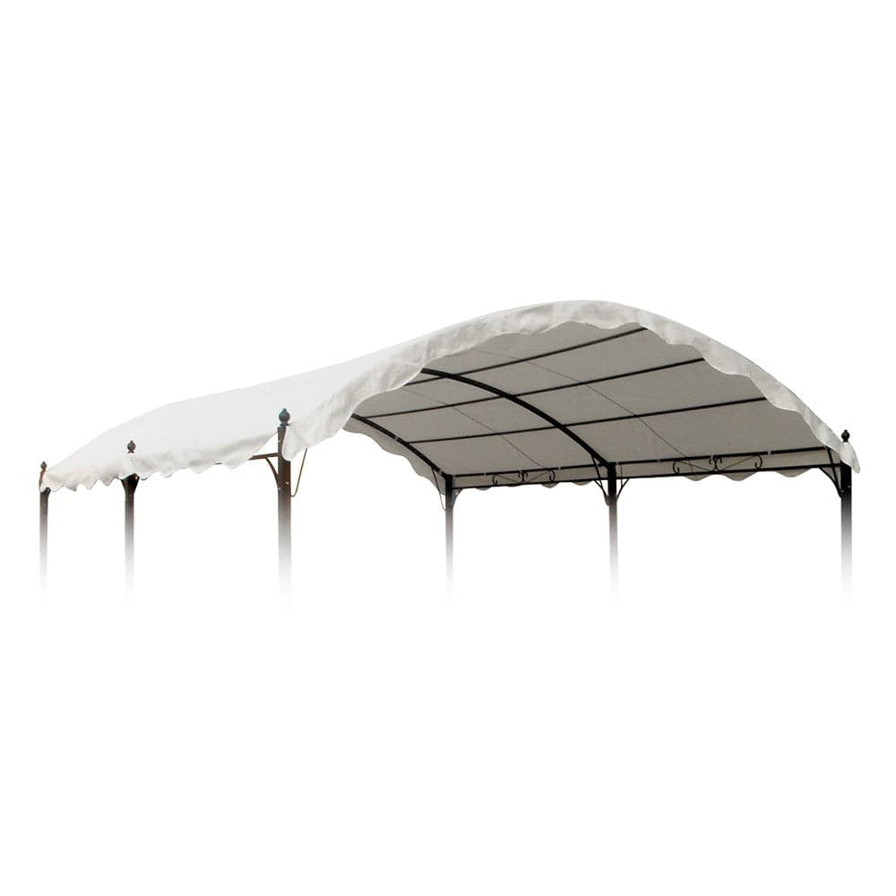 Telo ricambio gazebo "Onda" in poliestere color beige per esterno 3x4