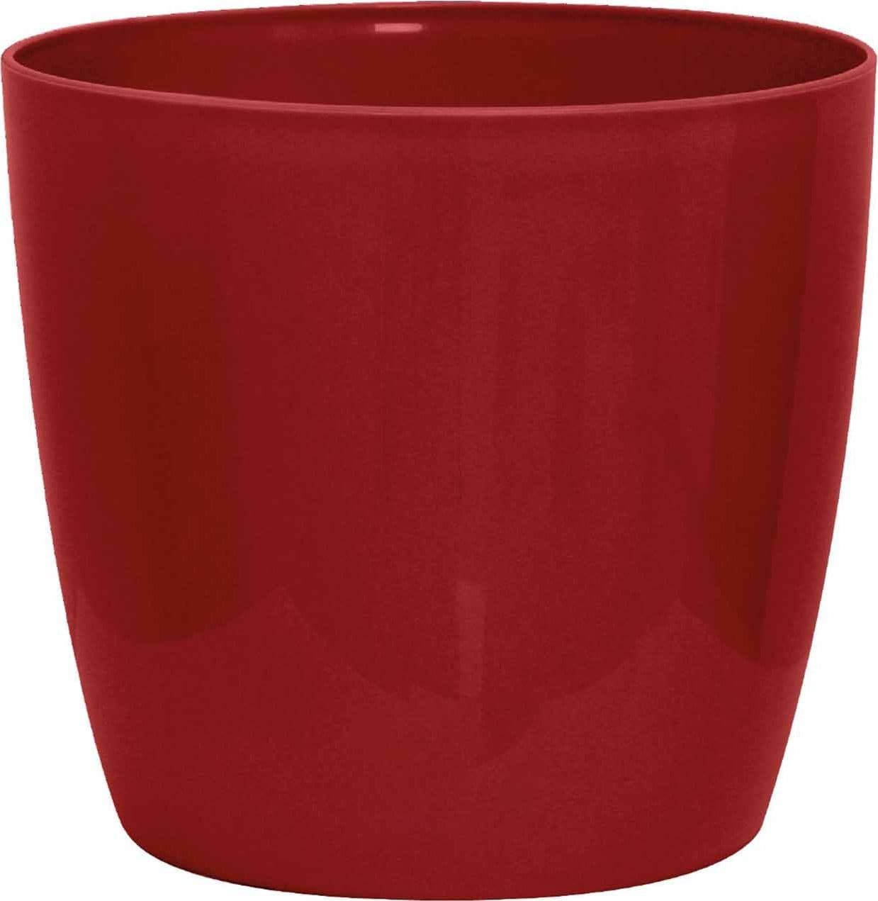 Vaso tondo "Verve" in plastica colorati da esterno e giardino fiori piante in Vasi tradizionali Decor Space - Altamura, commercioVirtuoso.it