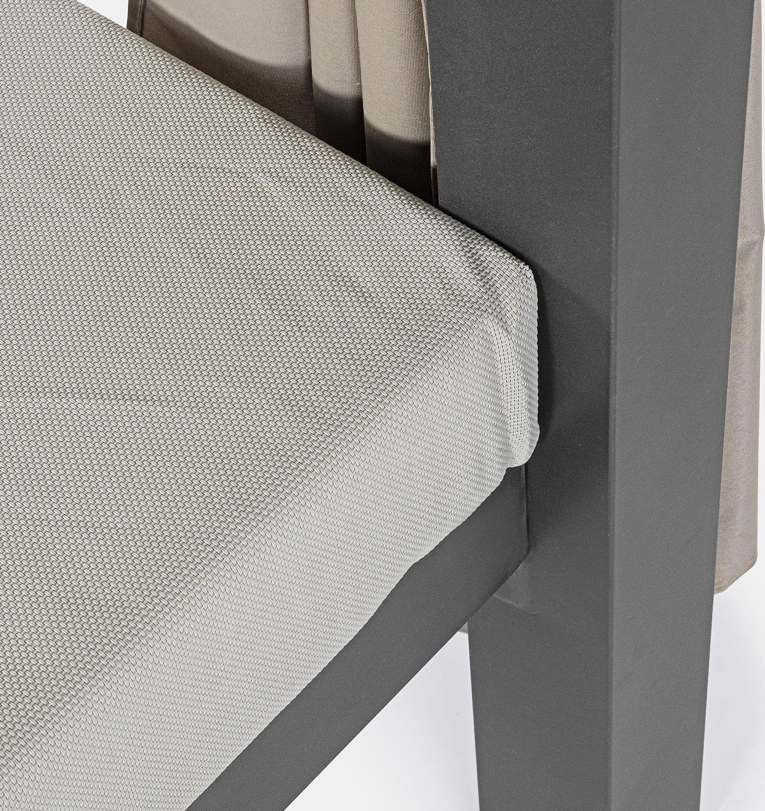 Lettino "Daybed Dream" prendisole ad isola per giardino e piscina, baldacchino reclinabile con tende in Lettini Decor Space - Altamura, commercioVirtuoso.it