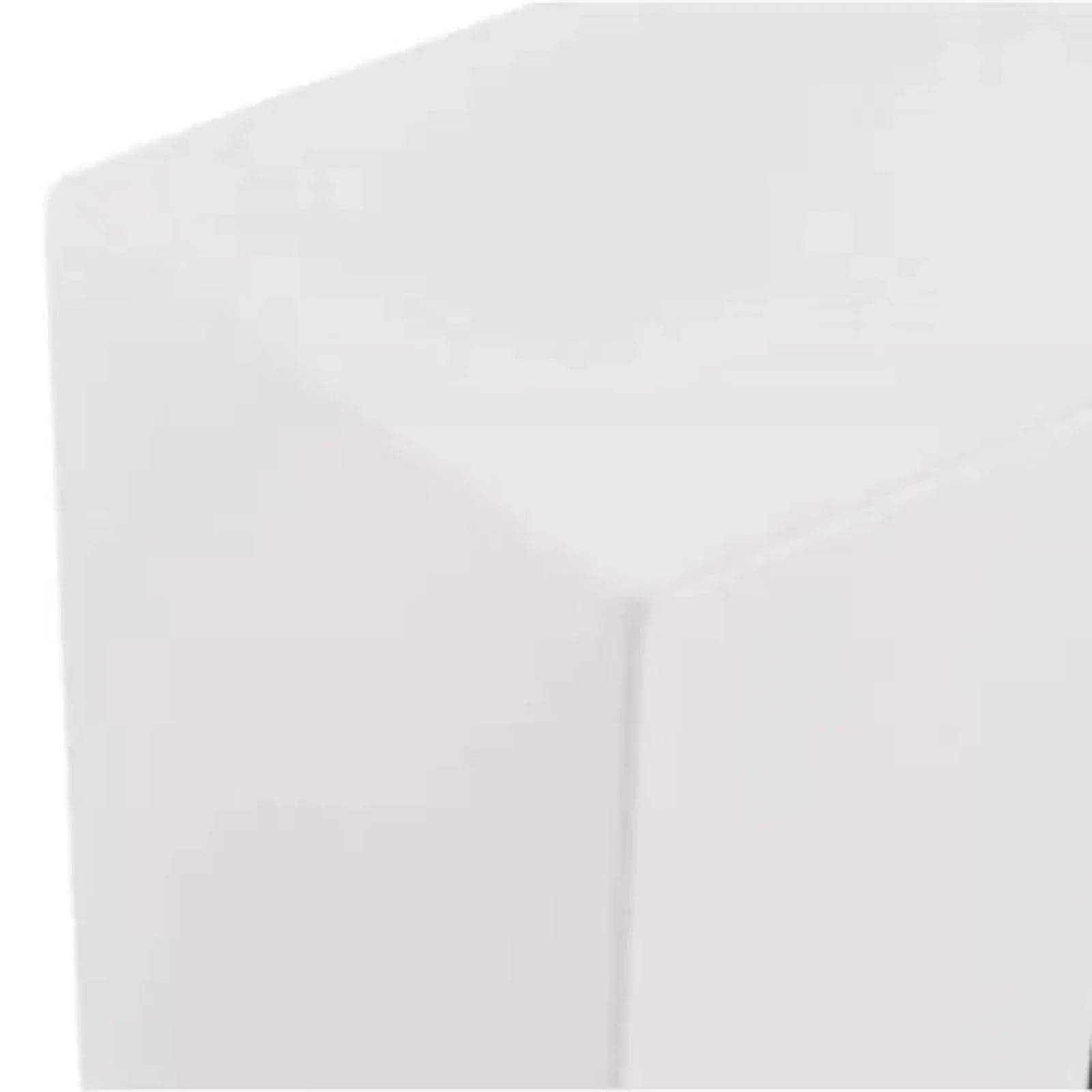 Camino a bioetanolo "Siena" da parete in acciaio bianco  90 x 12 x 40 in Caminetti gel ed etanolo Decor Space - Altamura, commercioVirtuoso.it