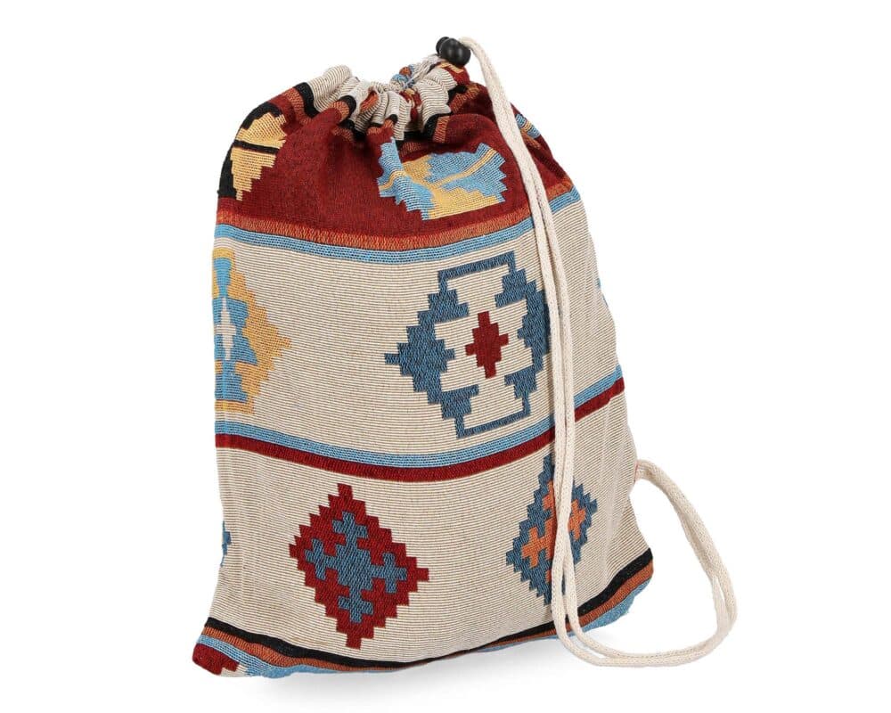 Amaca "Santander" in cotone e poliestere con borsa per esterno e giardino in Amache Decor Space - Altamura, commercioVirtuoso.it