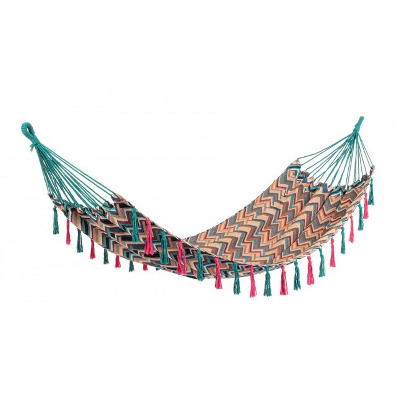 Amaca "Santander" in cotone e poliestere con borsa per esterno e giardino in Amache Decor Space - Altamura, commercioVirtuoso.it
