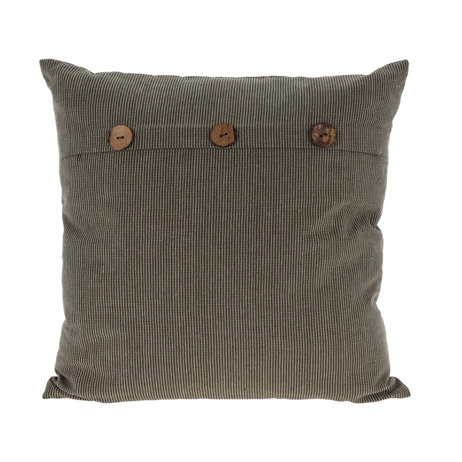 Cuscino "Button" con bottoni decorativi 45 x 45 cm in Copricuscini e federe Decor Space - Altamura, commercioVirtuoso.it